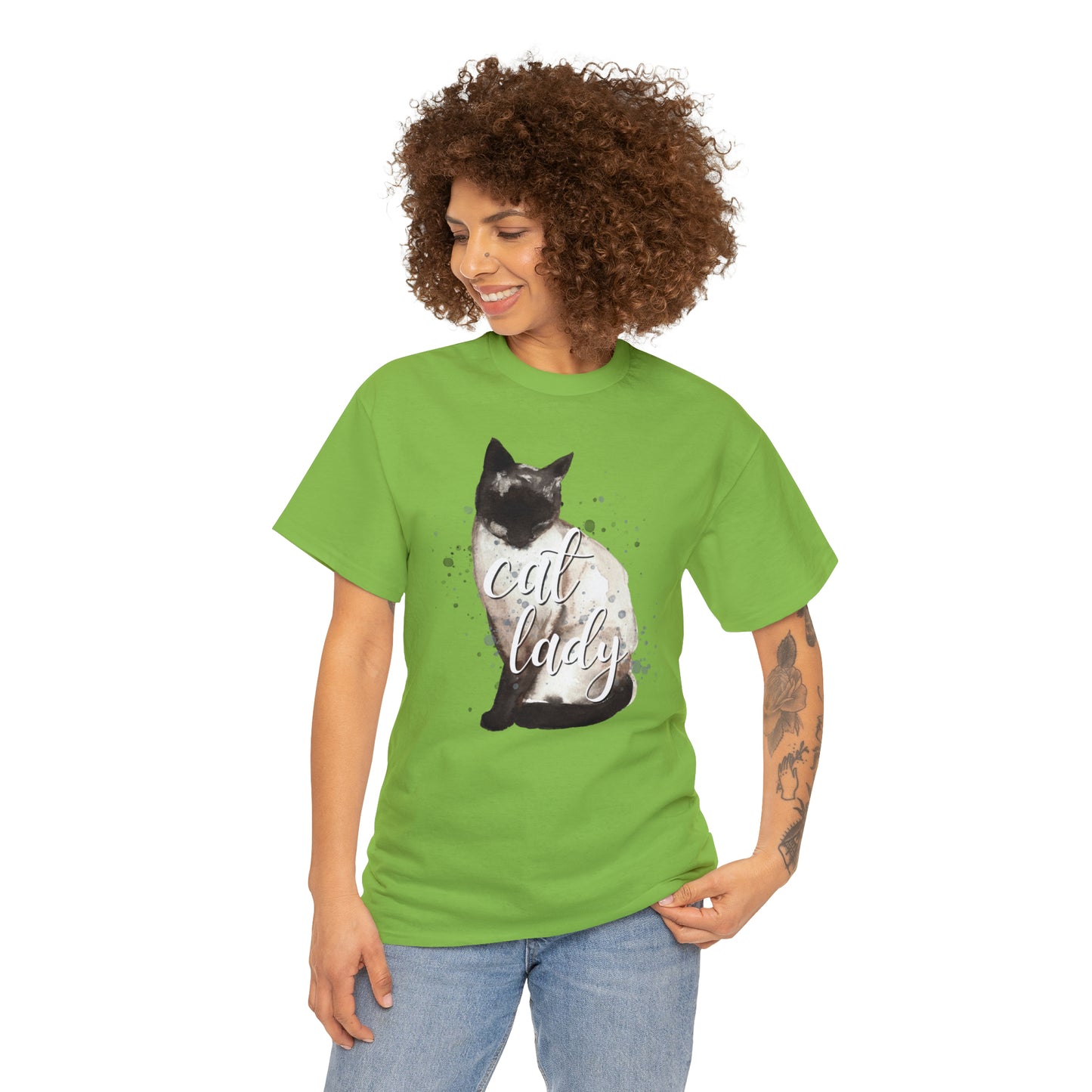 Cat Lady Siamese Tee