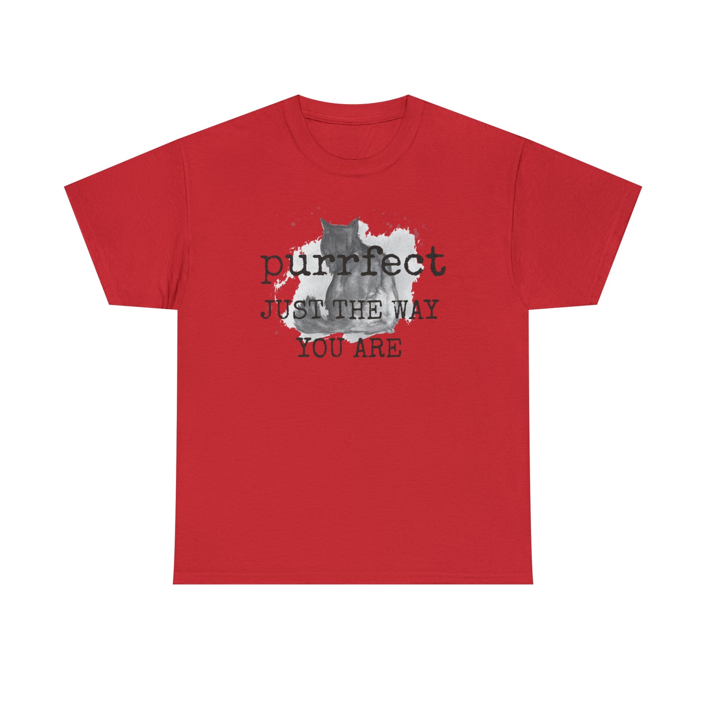 Purrfect Just the Way You Are Cat Tee