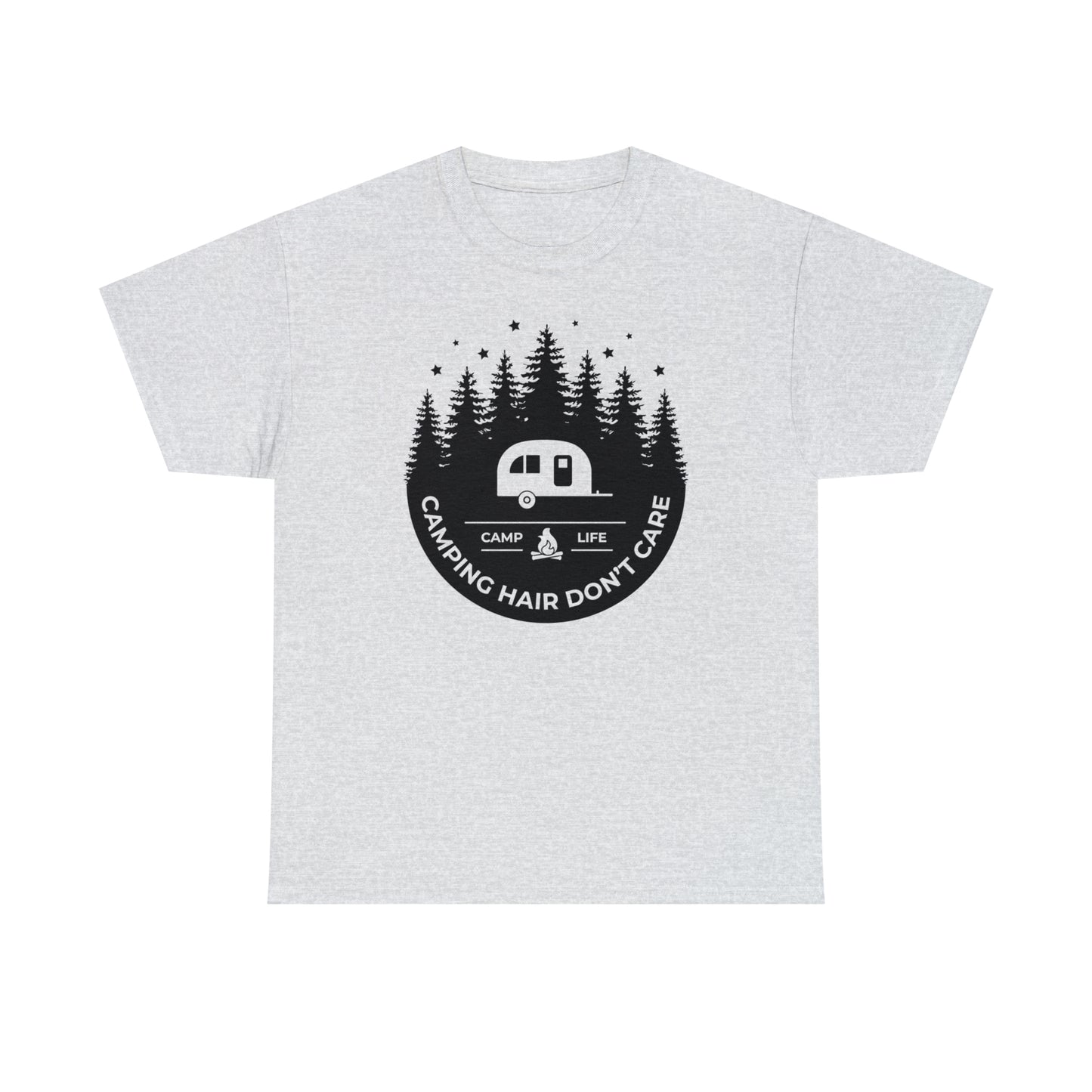 Camping Hair Don't Care Tee