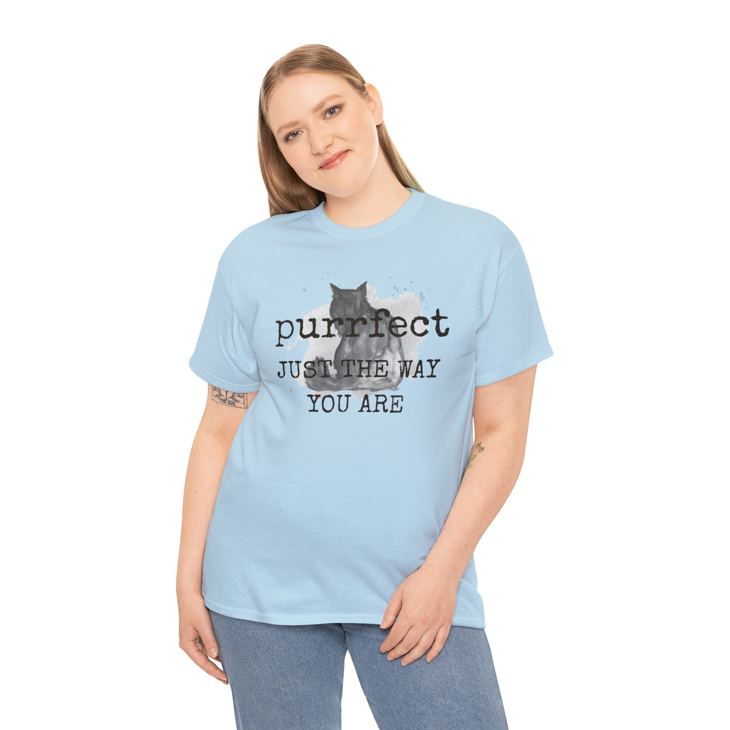 Purrfect Just the Way You Are Cat Tee