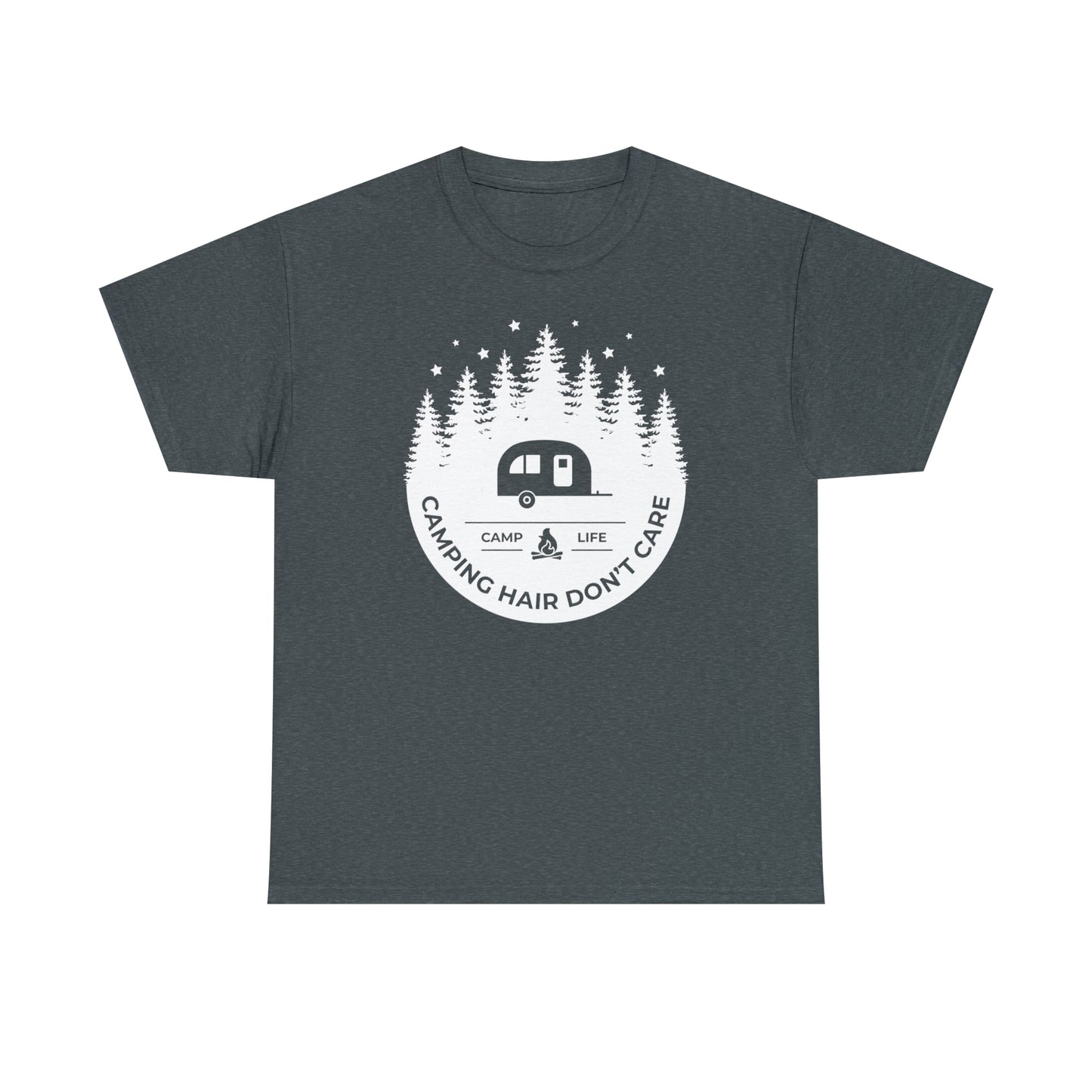 Camping Hair Don't Care Tee