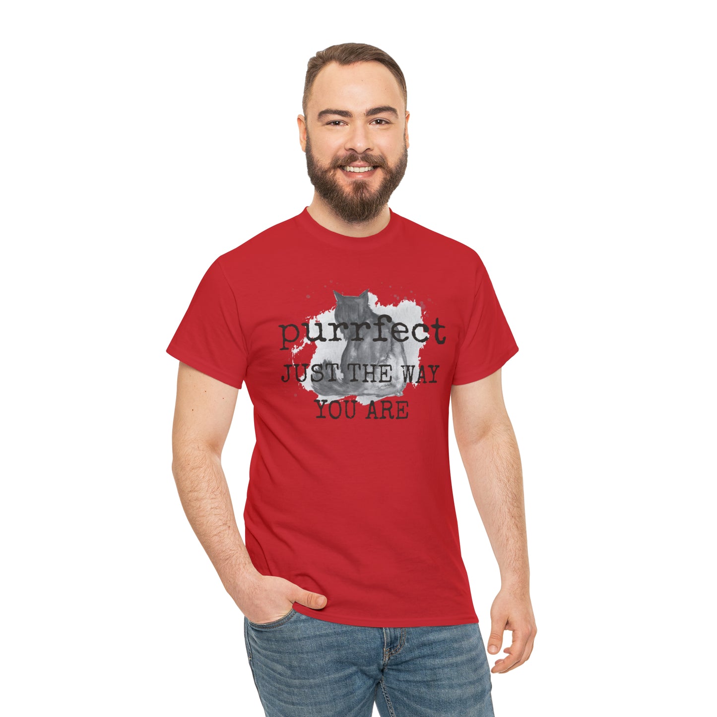 Purrfect Just the Way You Are Cat Tee