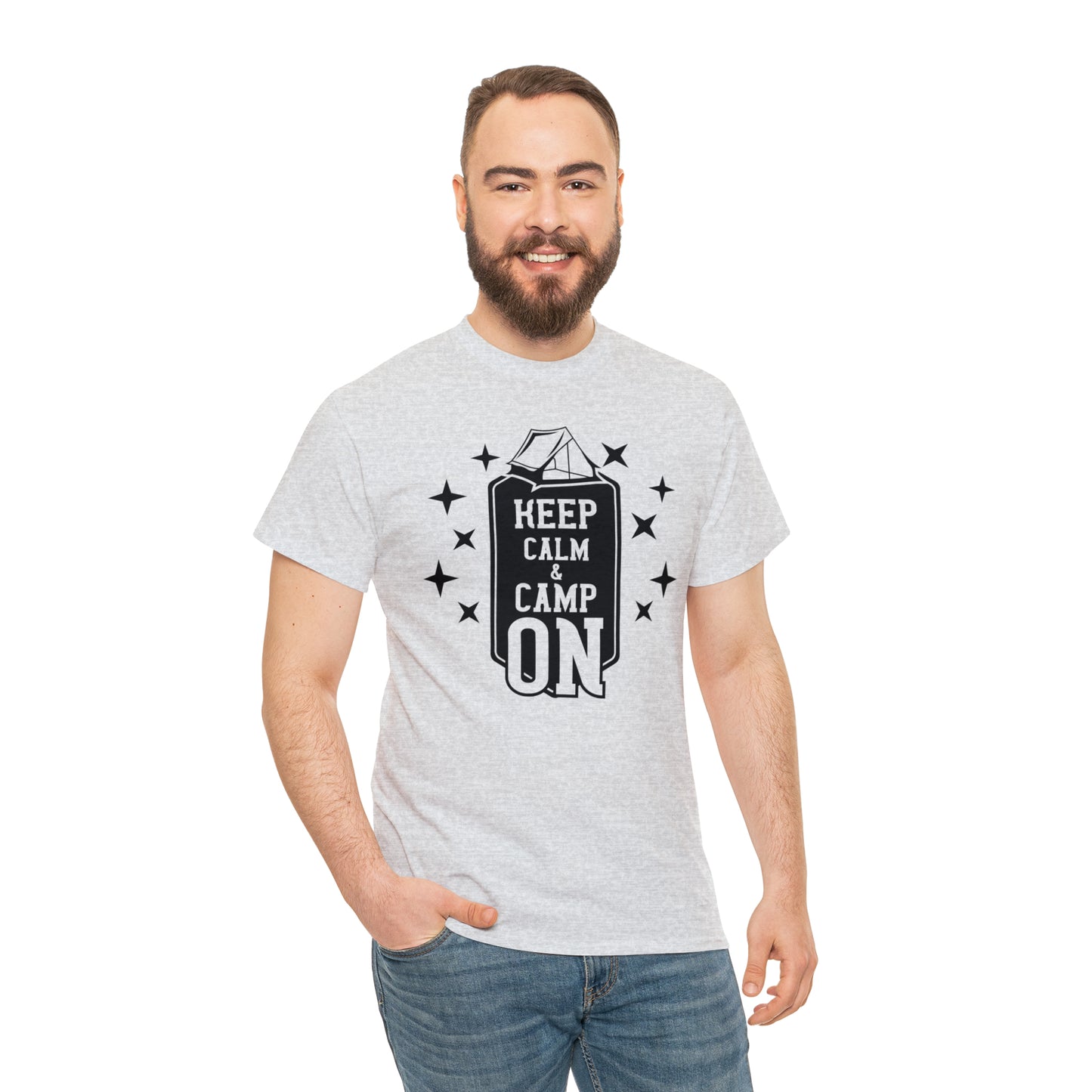 Keep Calm and Camp On Tee