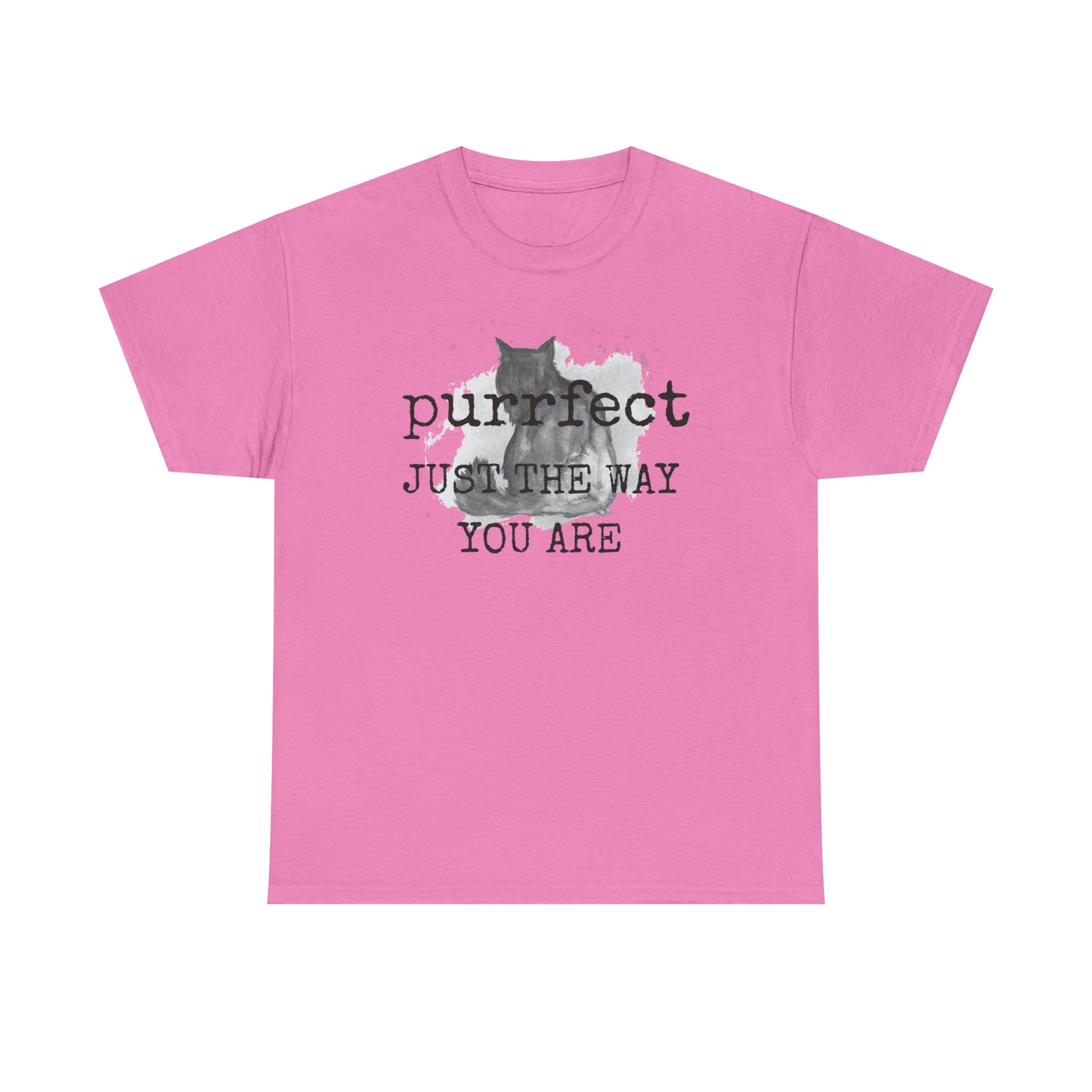 Purrfect Just the Way You Are Cat Tee