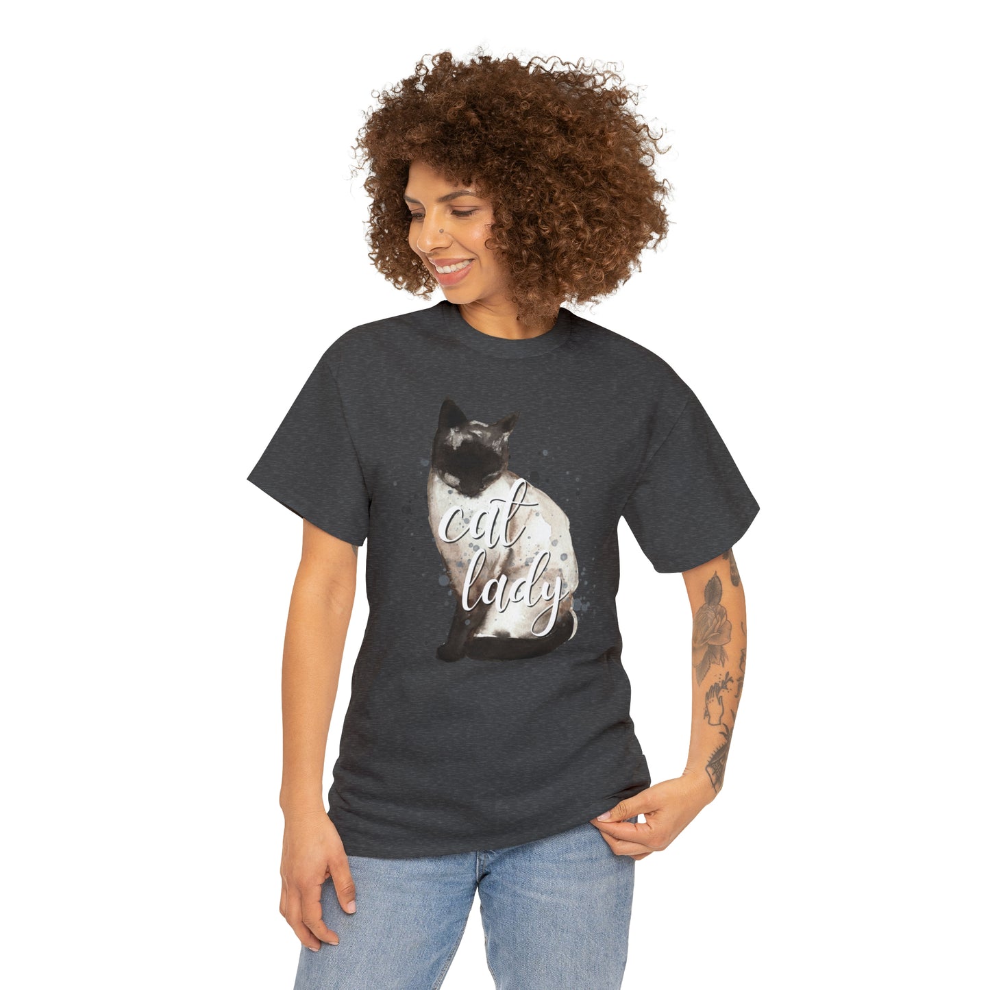 Cat Lady Siamese Tee