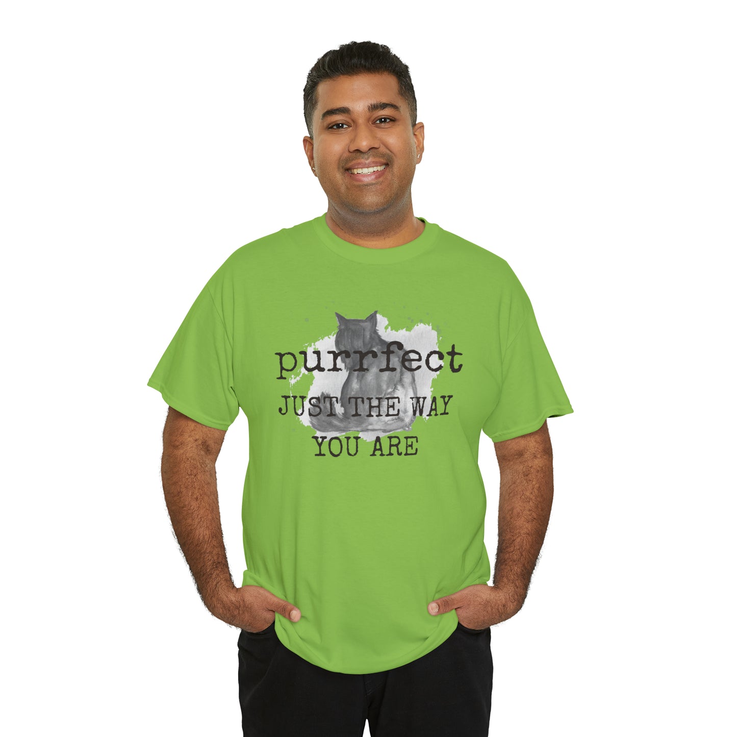 Purrfect Just the Way You Are Cat Tee
