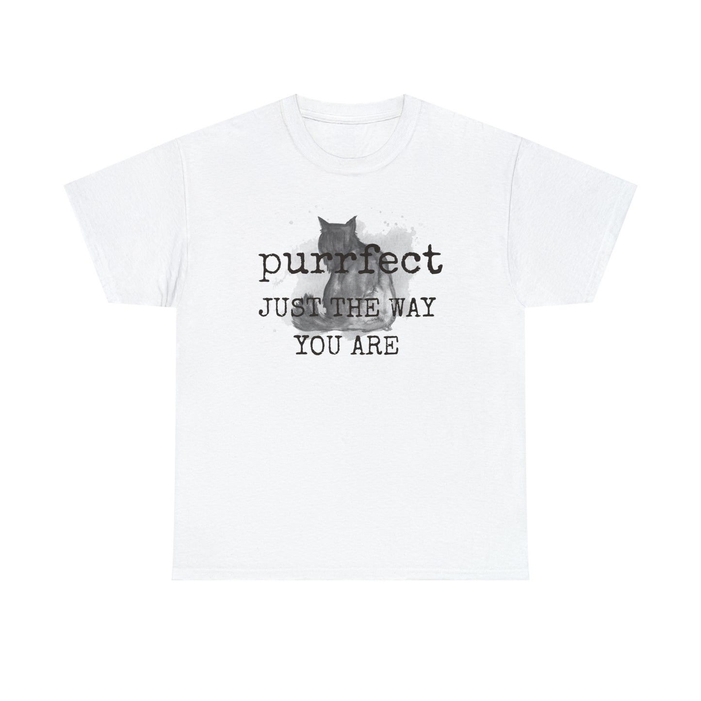 Purrfect Just the Way You Are Cat Tee