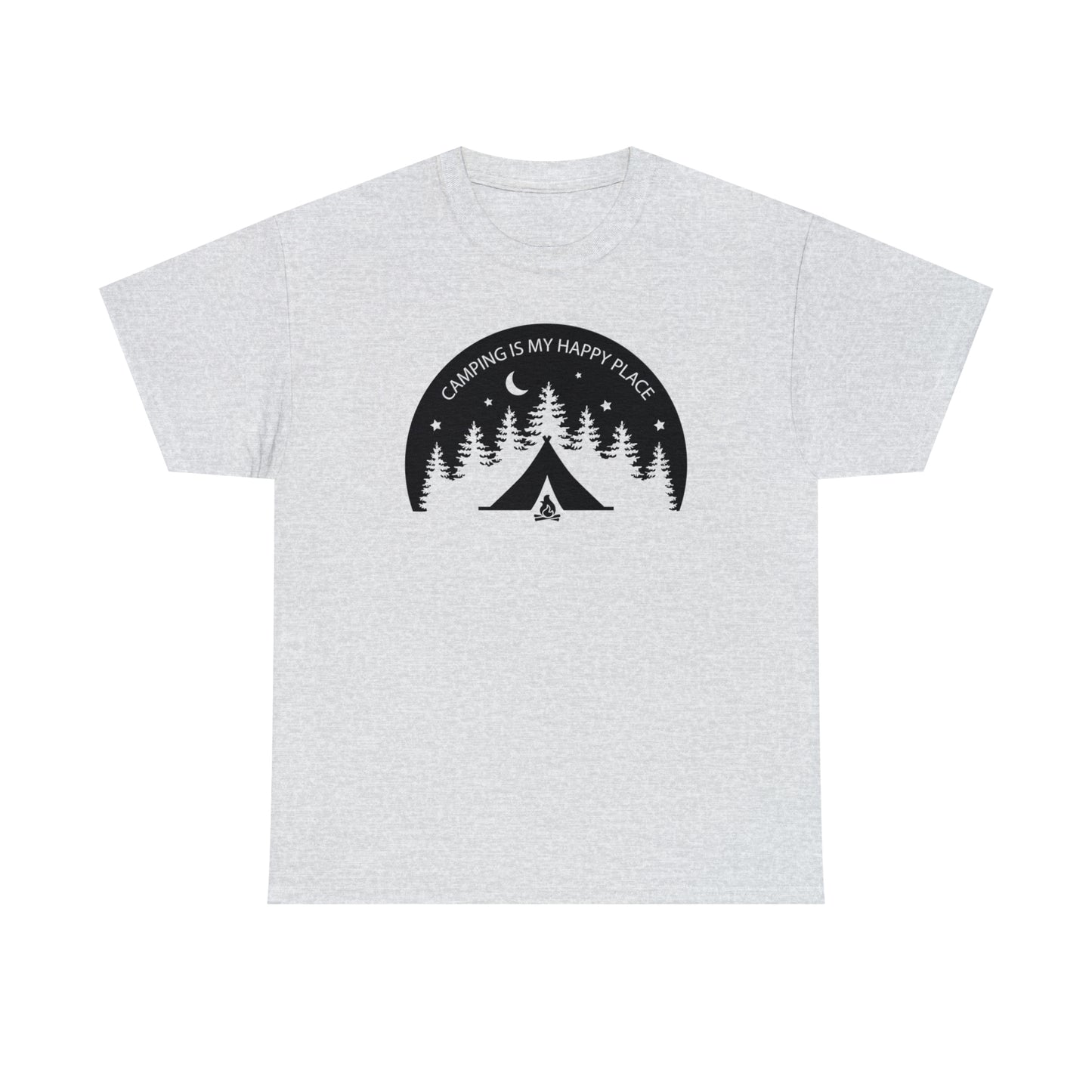 Camping Is My Happy Place Tee