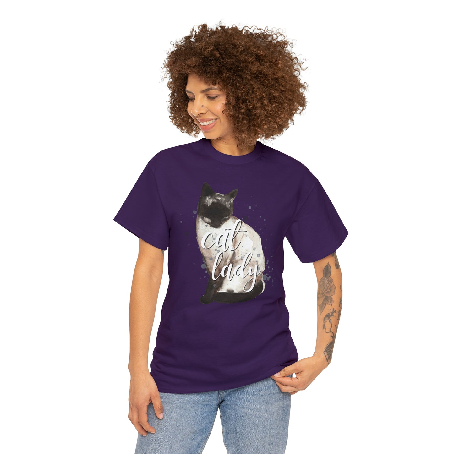 Cat Lady Siamese Tee