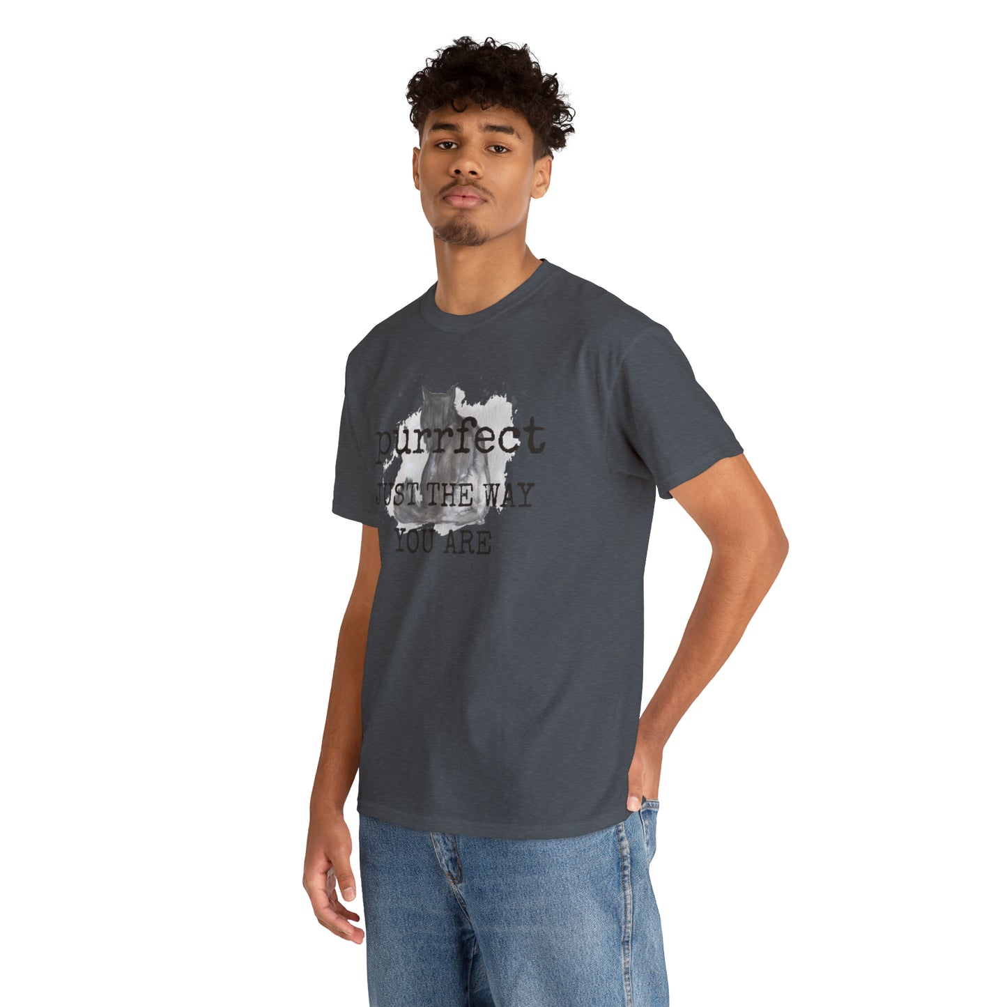 Purrfect Just the Way You Are Cat Tee