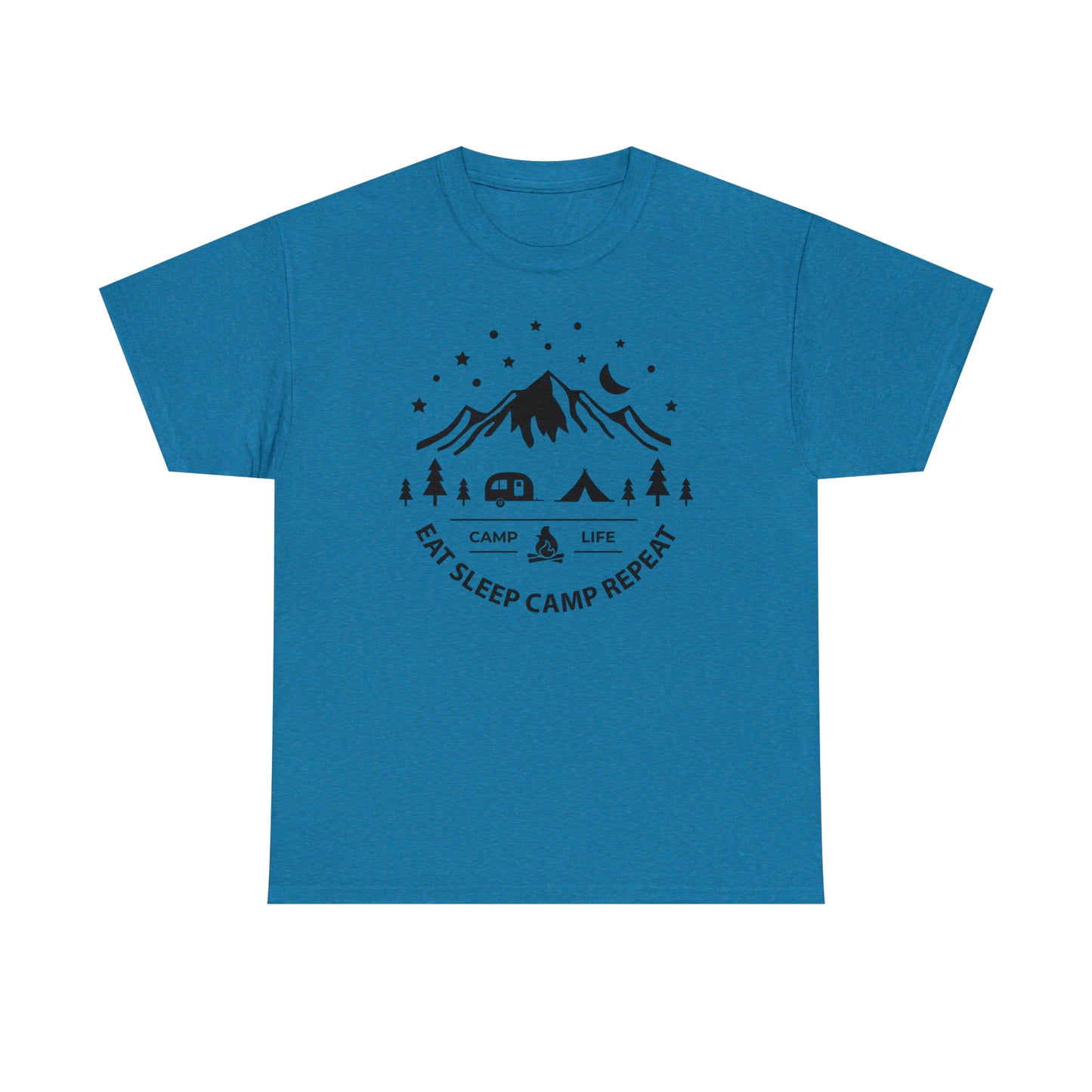 Eat Sleep Camp Repeat Tee
