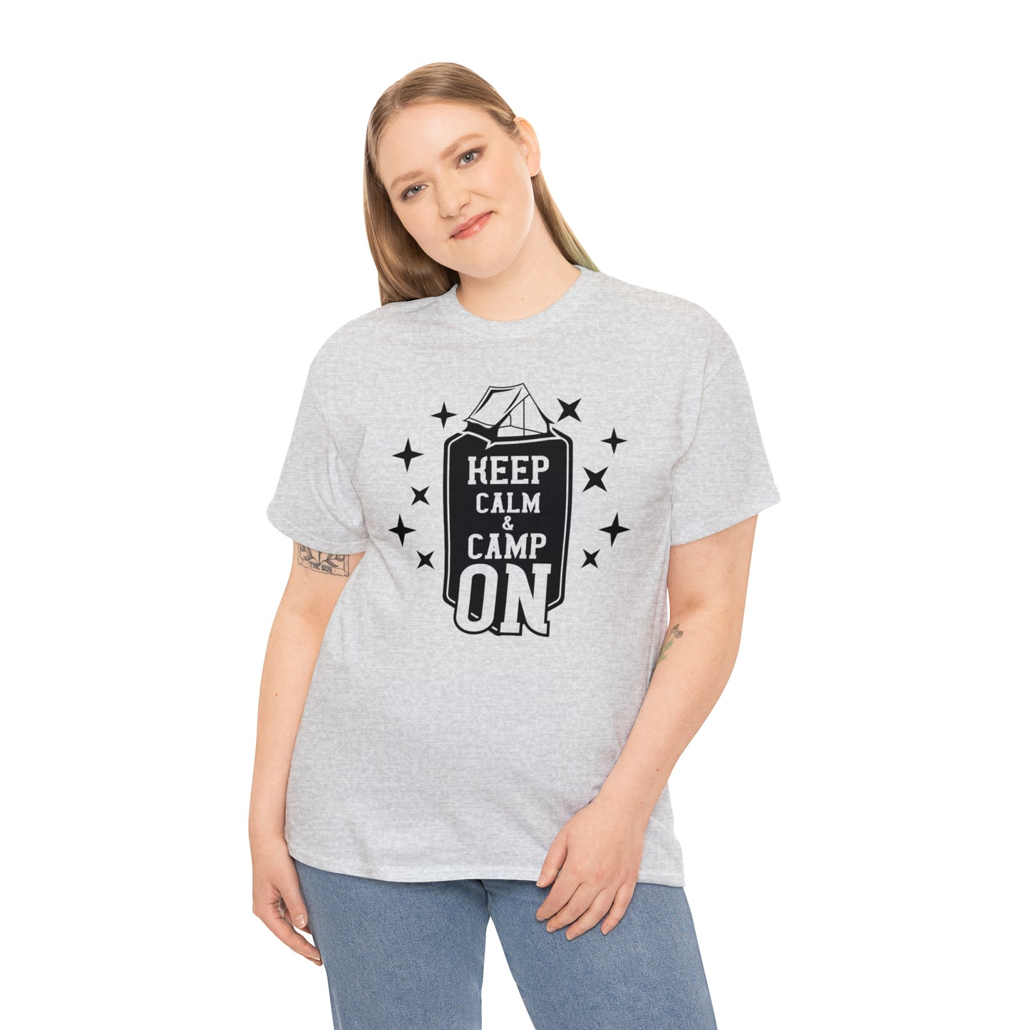 Keep Calm and Camp On Tee