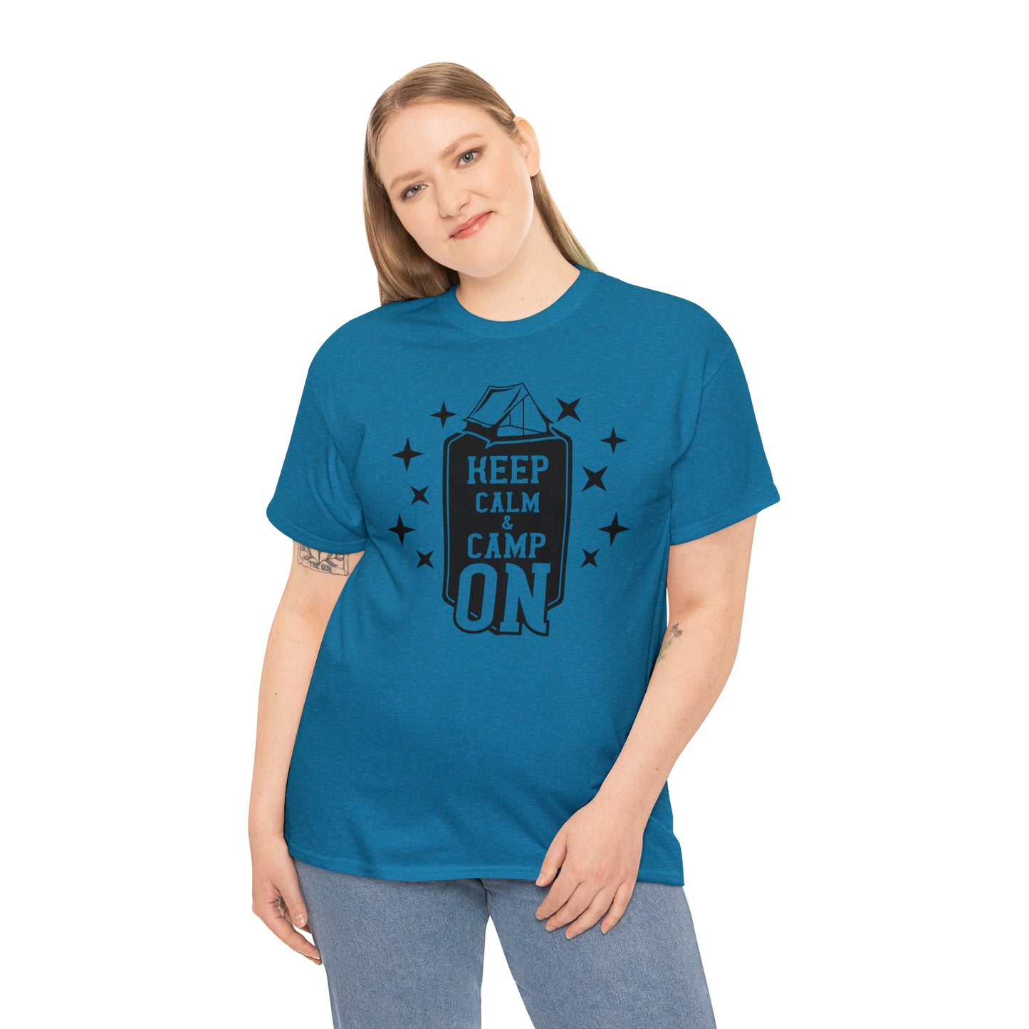 Keep Calm and Camp On Tee