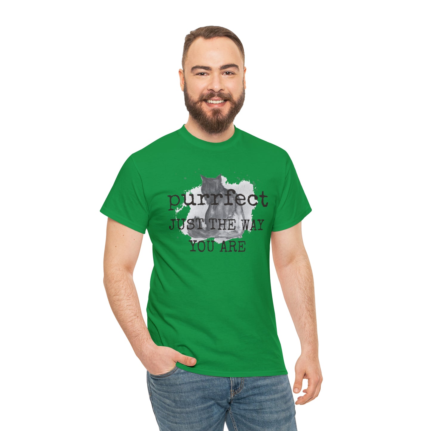 Purrfect Just the Way You Are Cat Tee