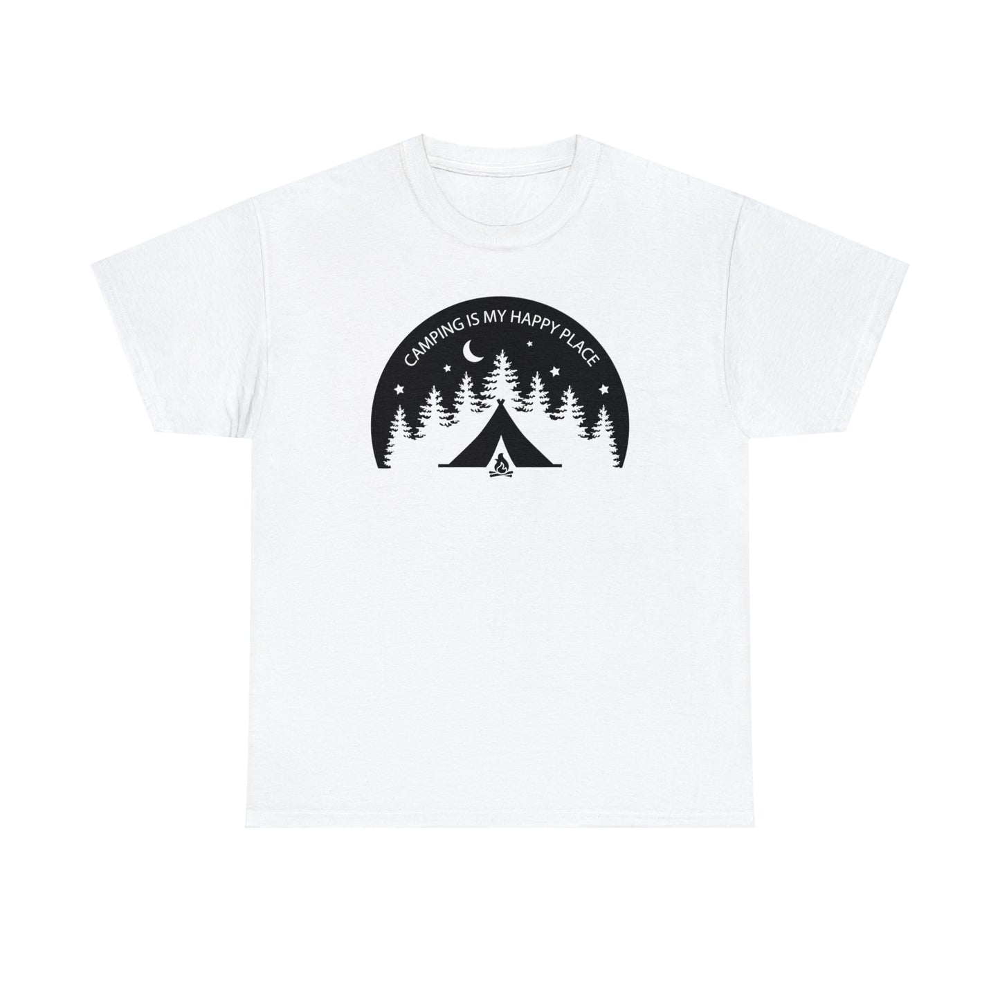 Camping Is My Happy Place Tee