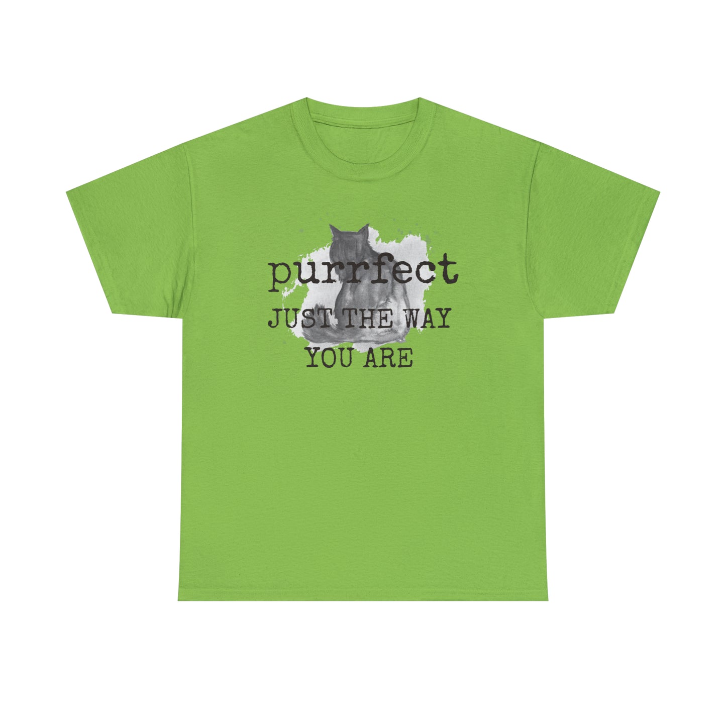 Purrfect Just the Way You Are Cat Tee