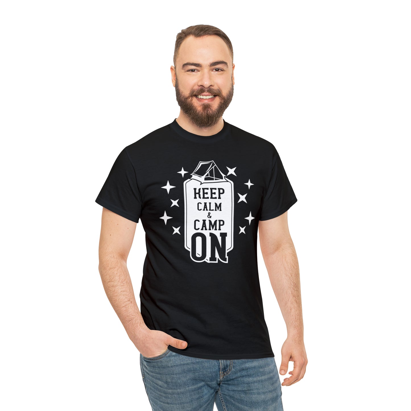 Keep Calm and Camp On Tee