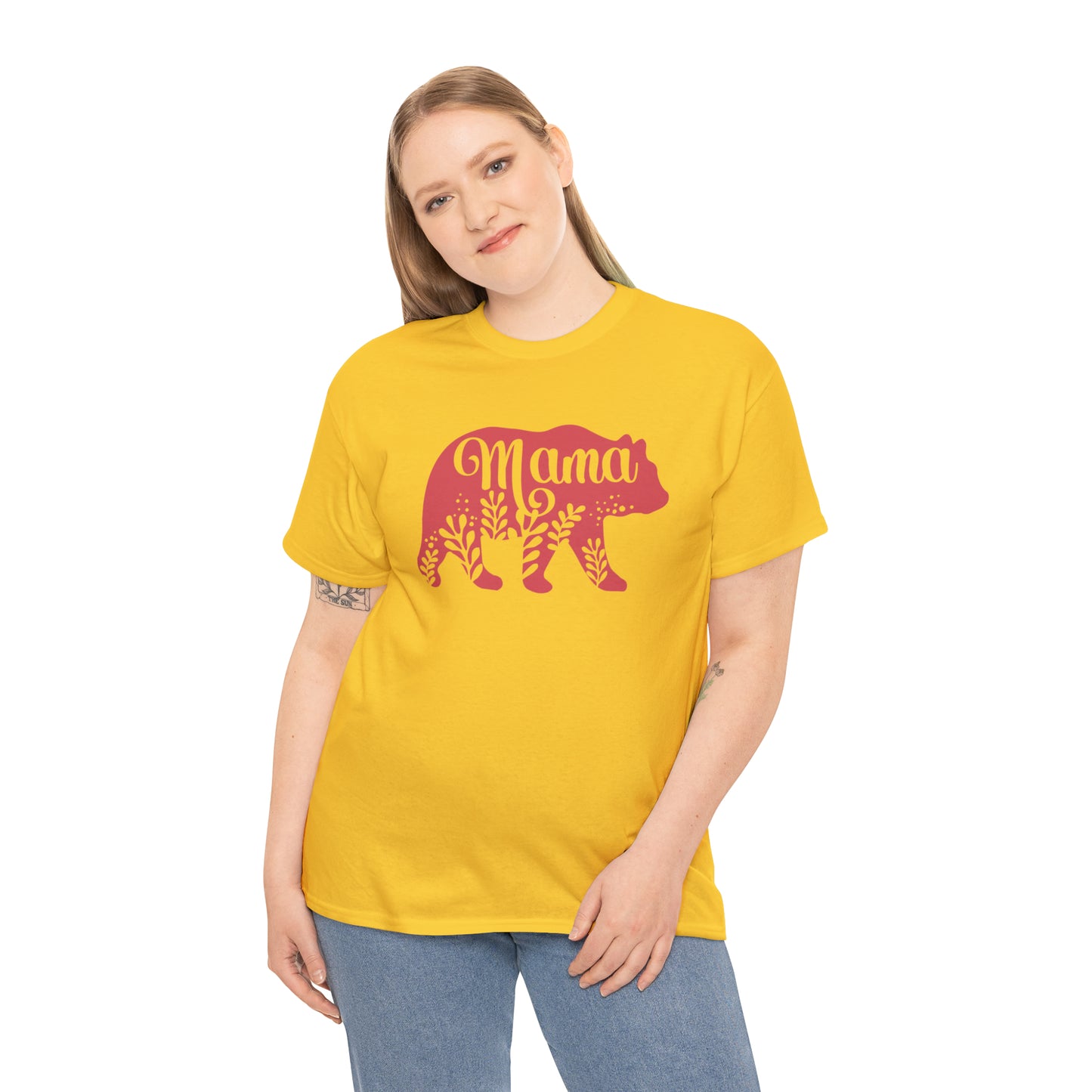 Mama Bear Greenery Tee