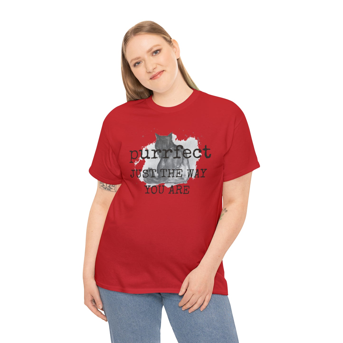 Purrfect Just the Way You Are Cat Tee