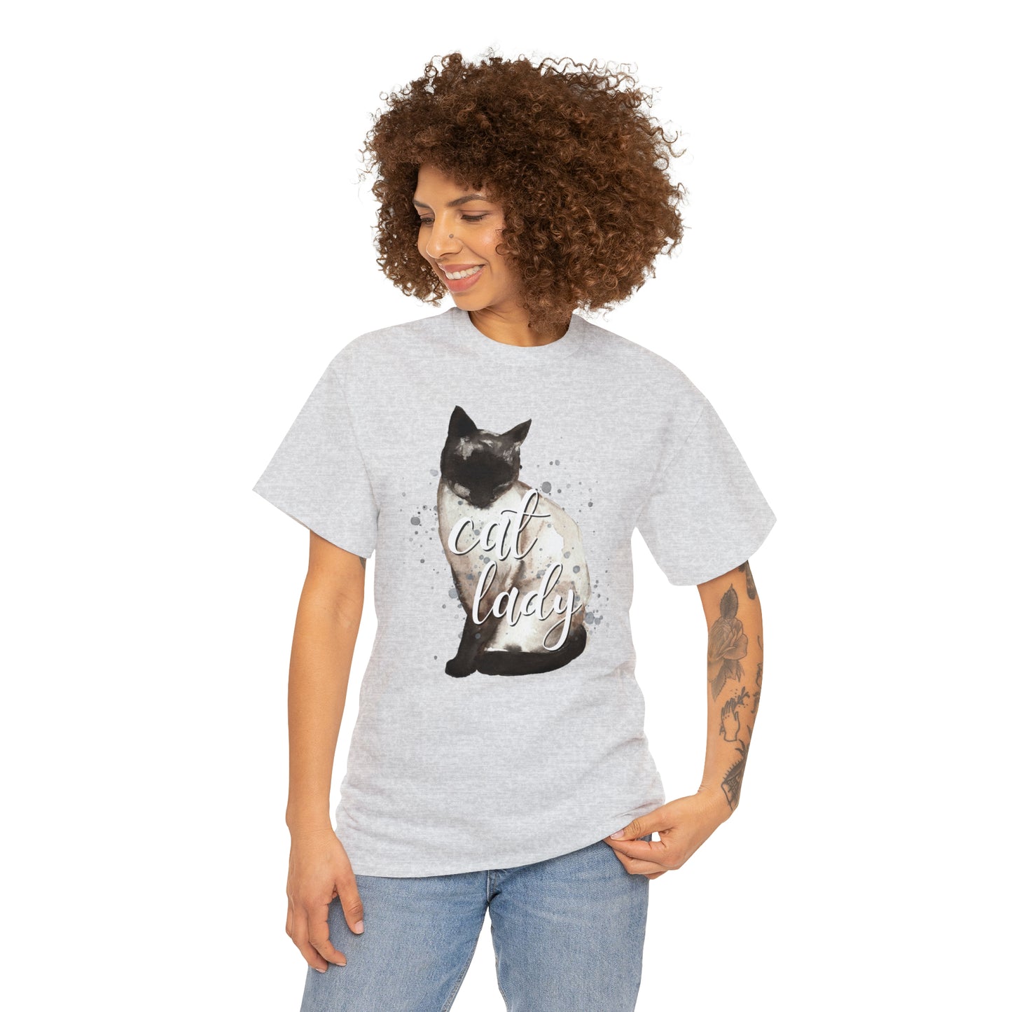 Cat Lady Siamese Tee