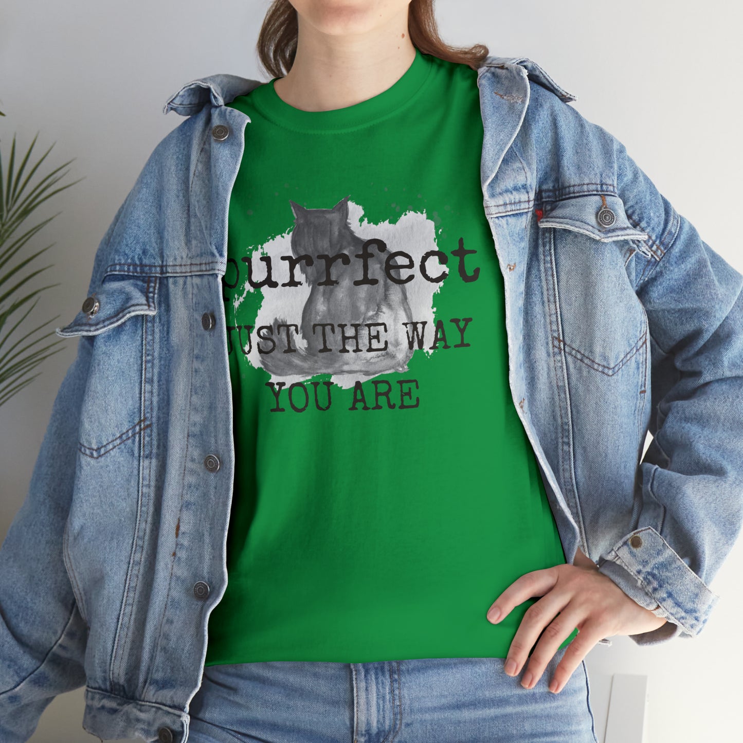 Purrfect Just the Way You Are Cat Tee
