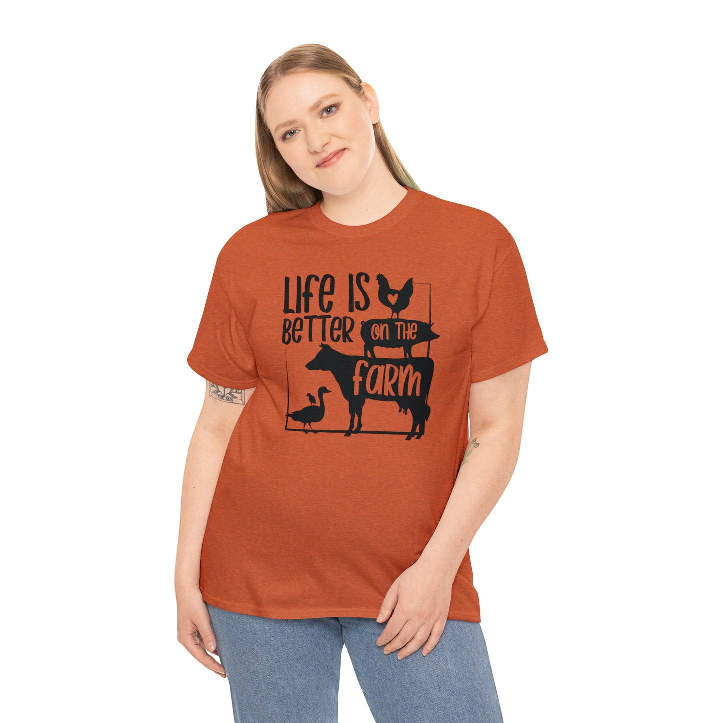 Life is Better on the Farm Unisex Tee