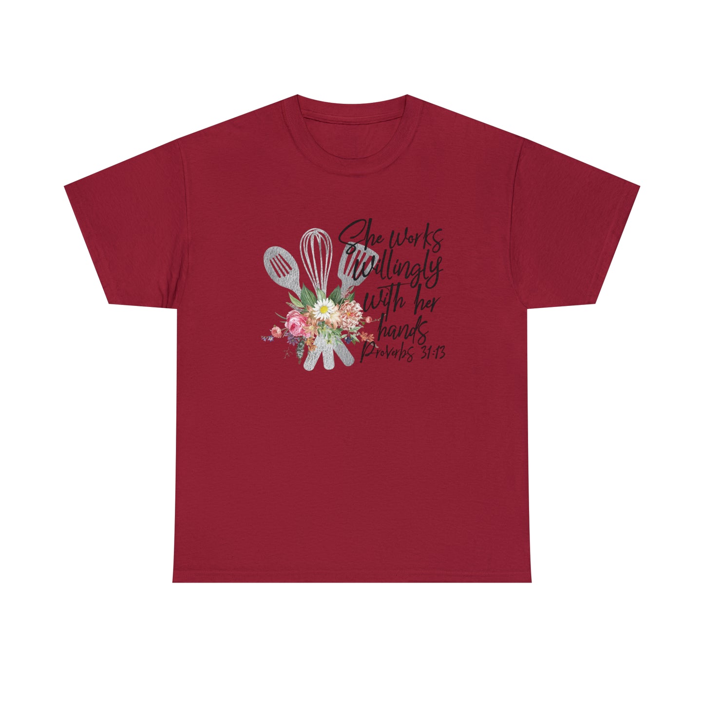 Chef: She Works With Her Hands Tee