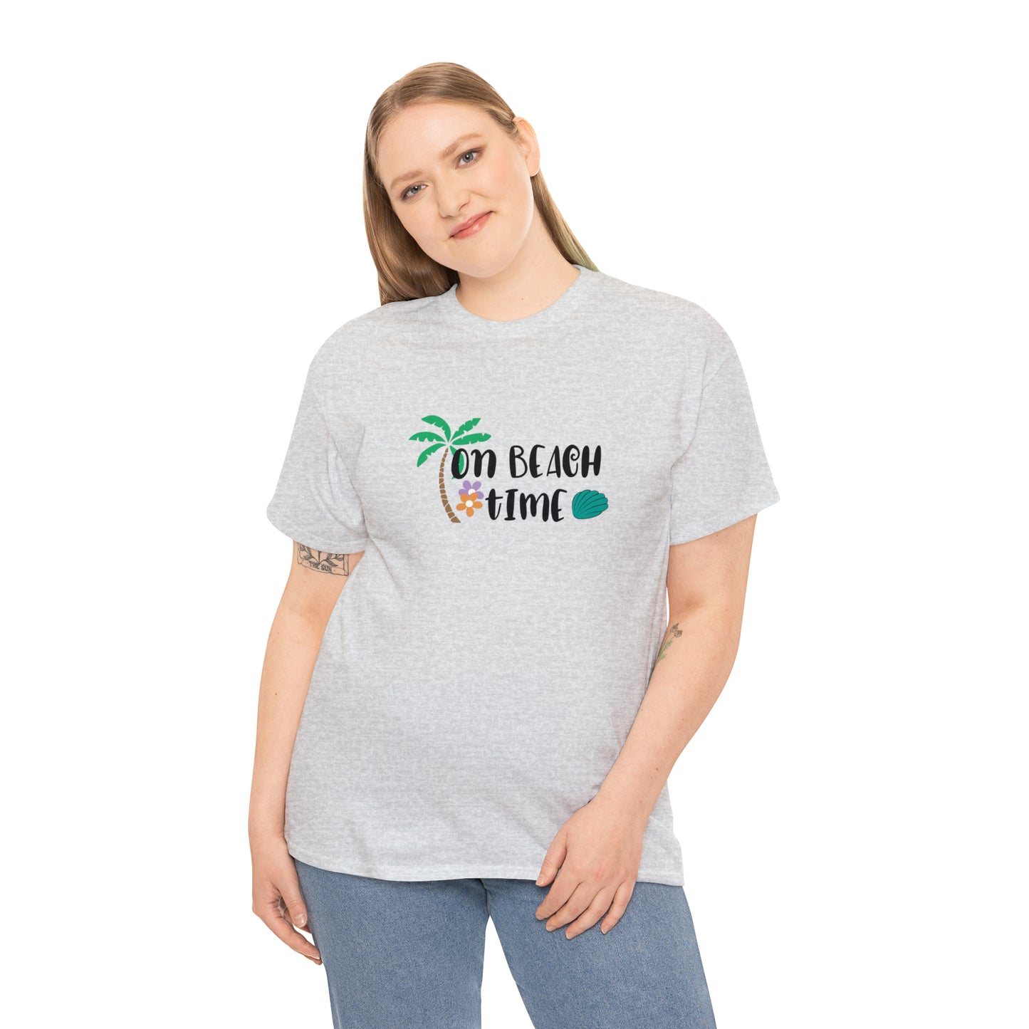 On Beach Time Tee