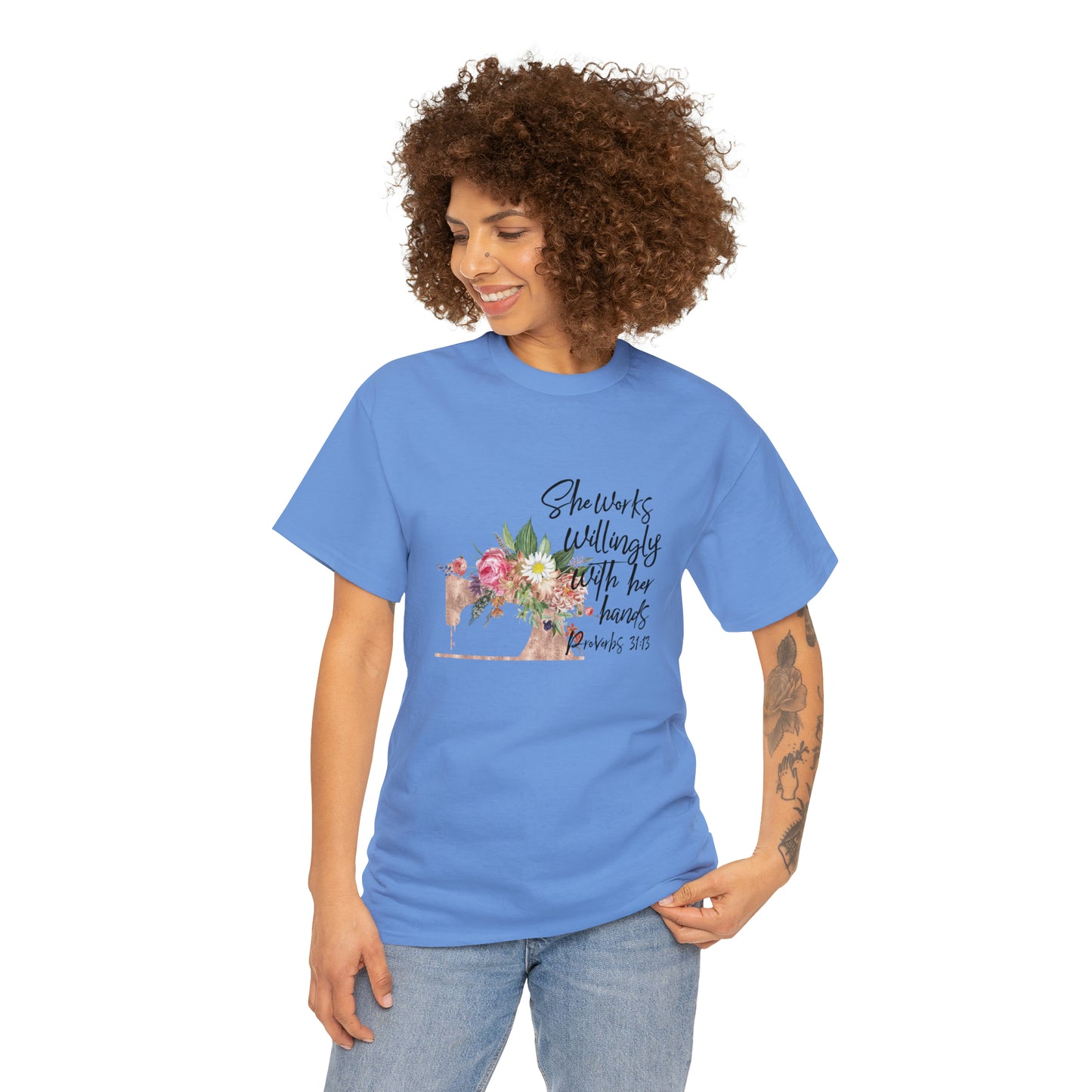 Seamstress: She Works With Her Hands Tee