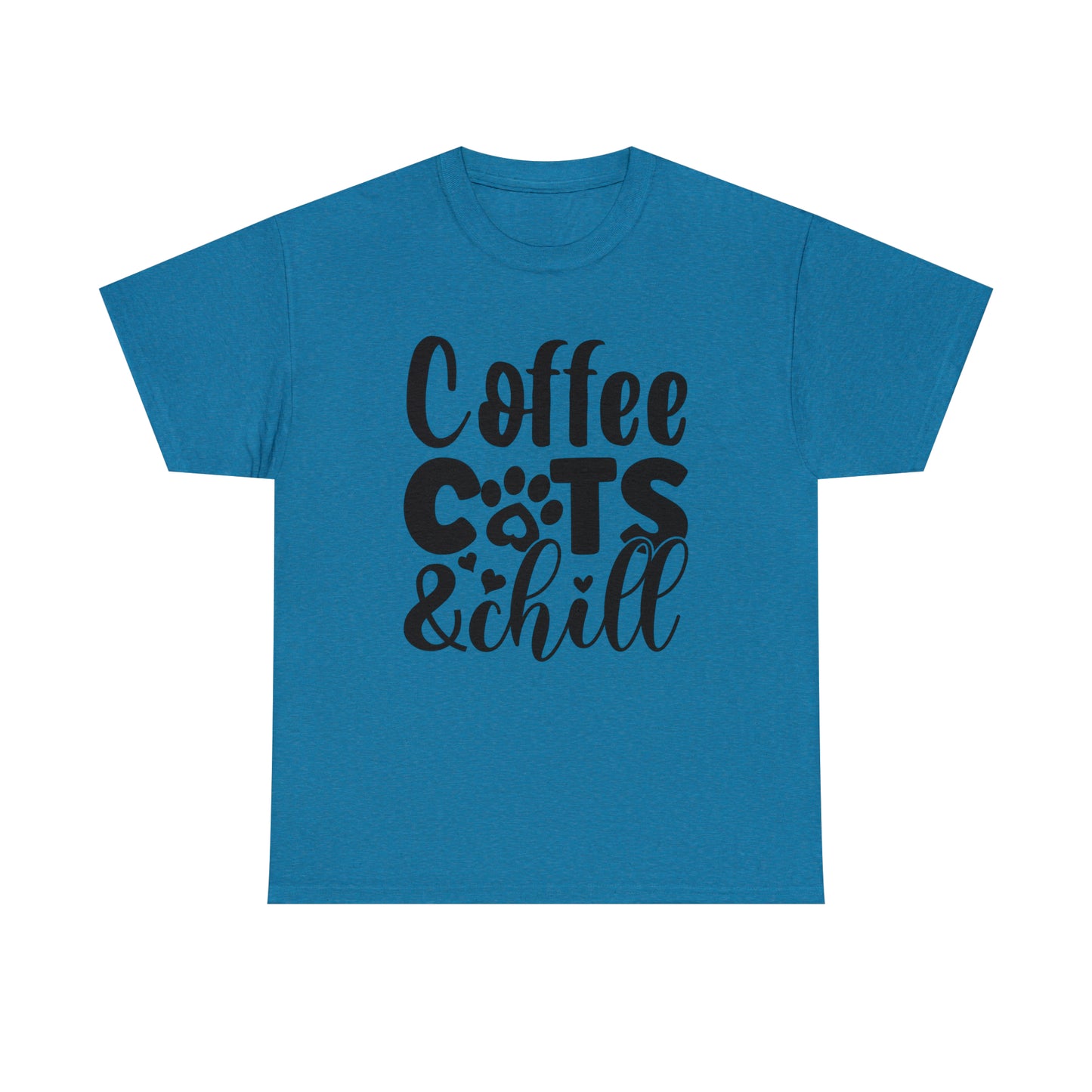 Coffee Cats and Chill Unisex Tee