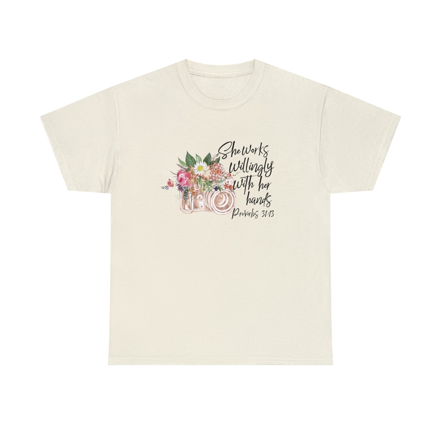 Photographer: She Works With Her Hands Tee