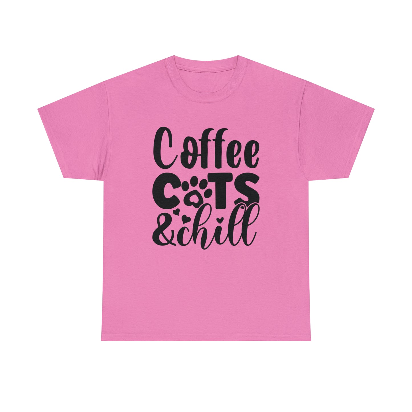 Coffee Cats and Chill Unisex Tee