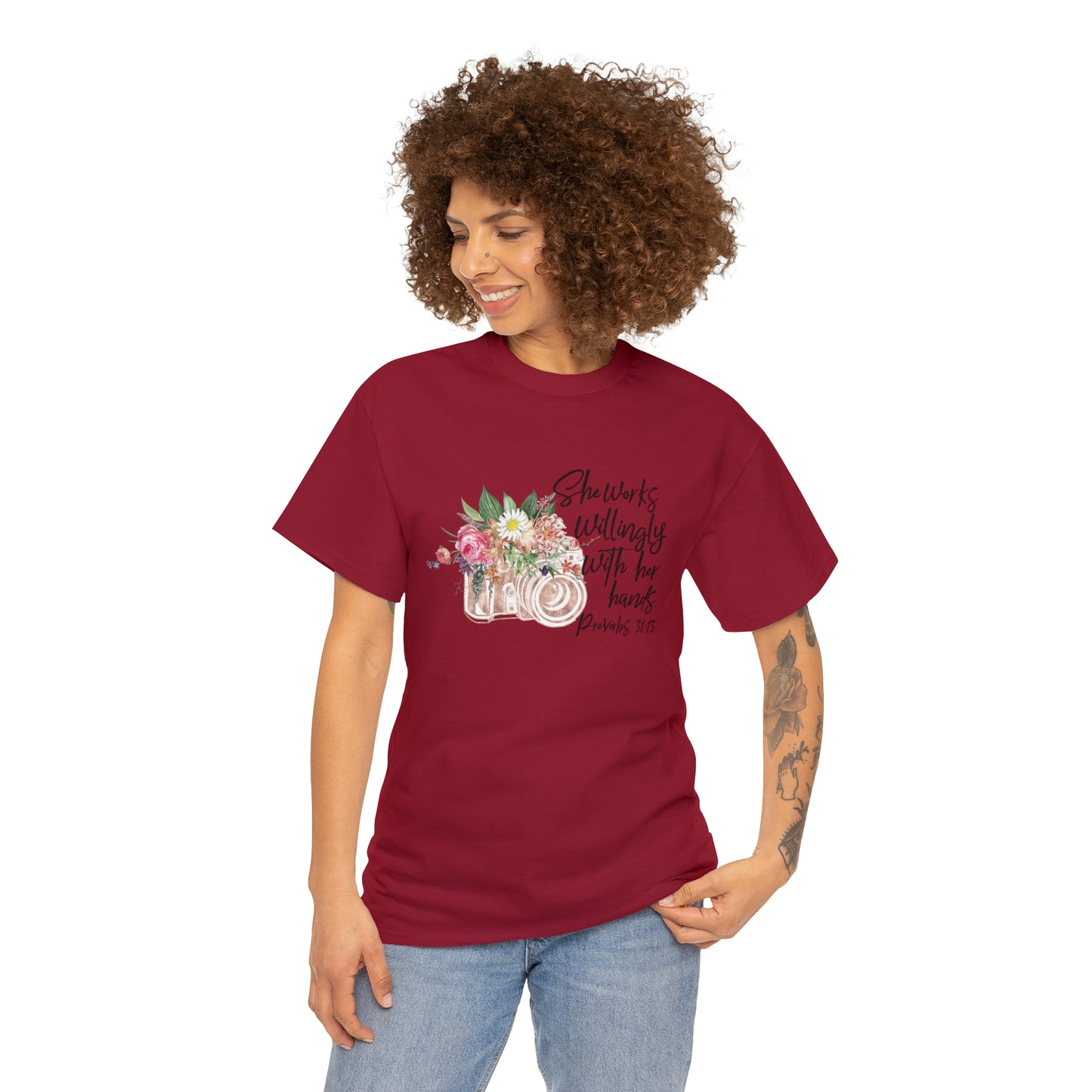 Photographer: She Works With Her Hands Tee