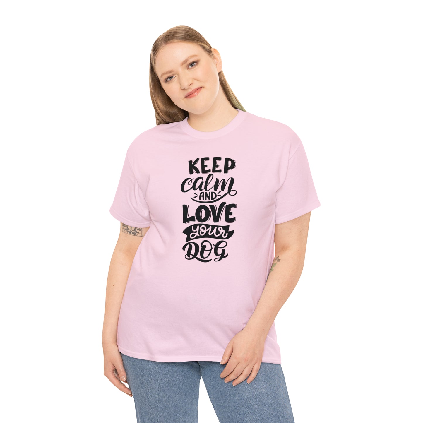 Keep Calm and Love Your Dog Unisex Tee