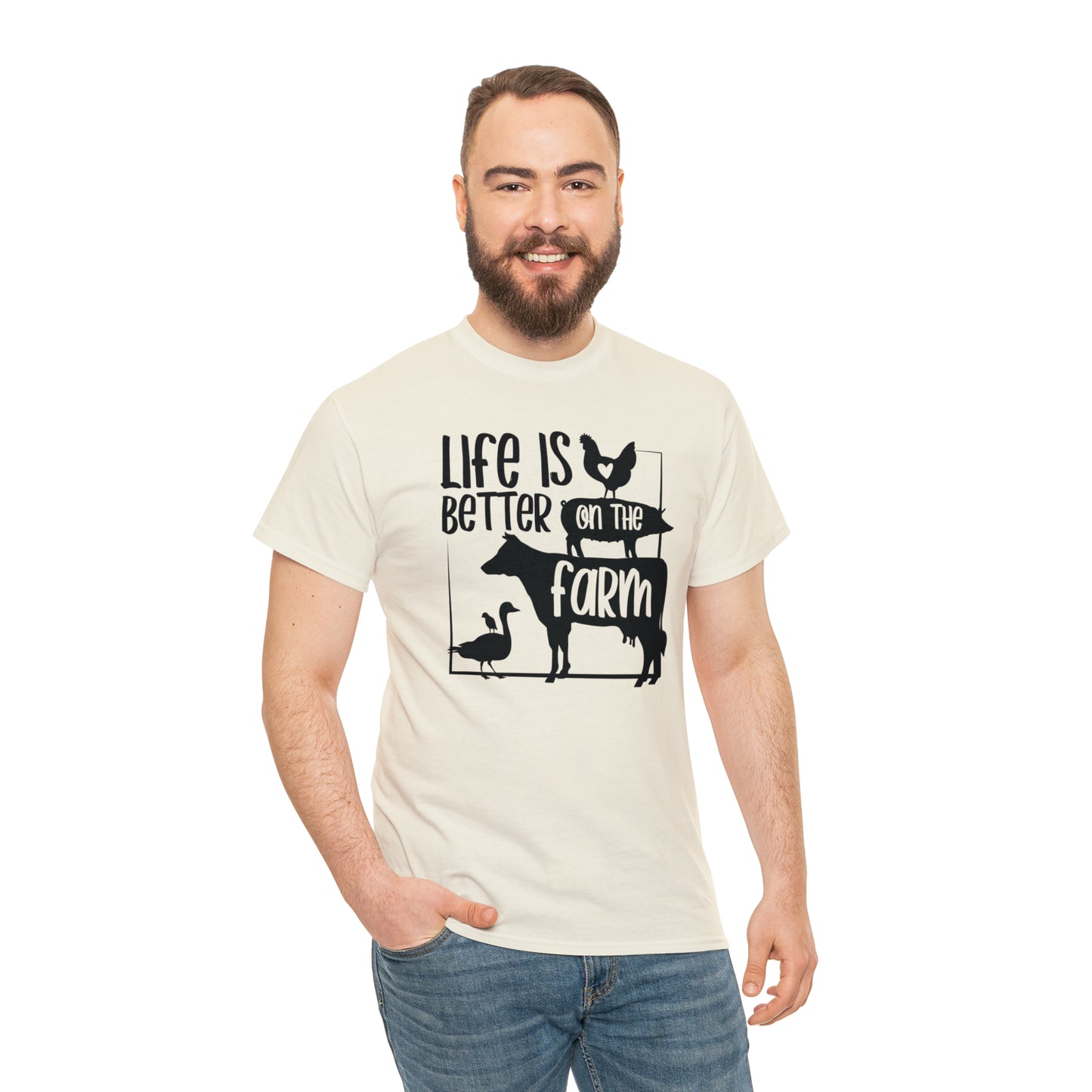 Life is Better on the Farm Unisex Tee