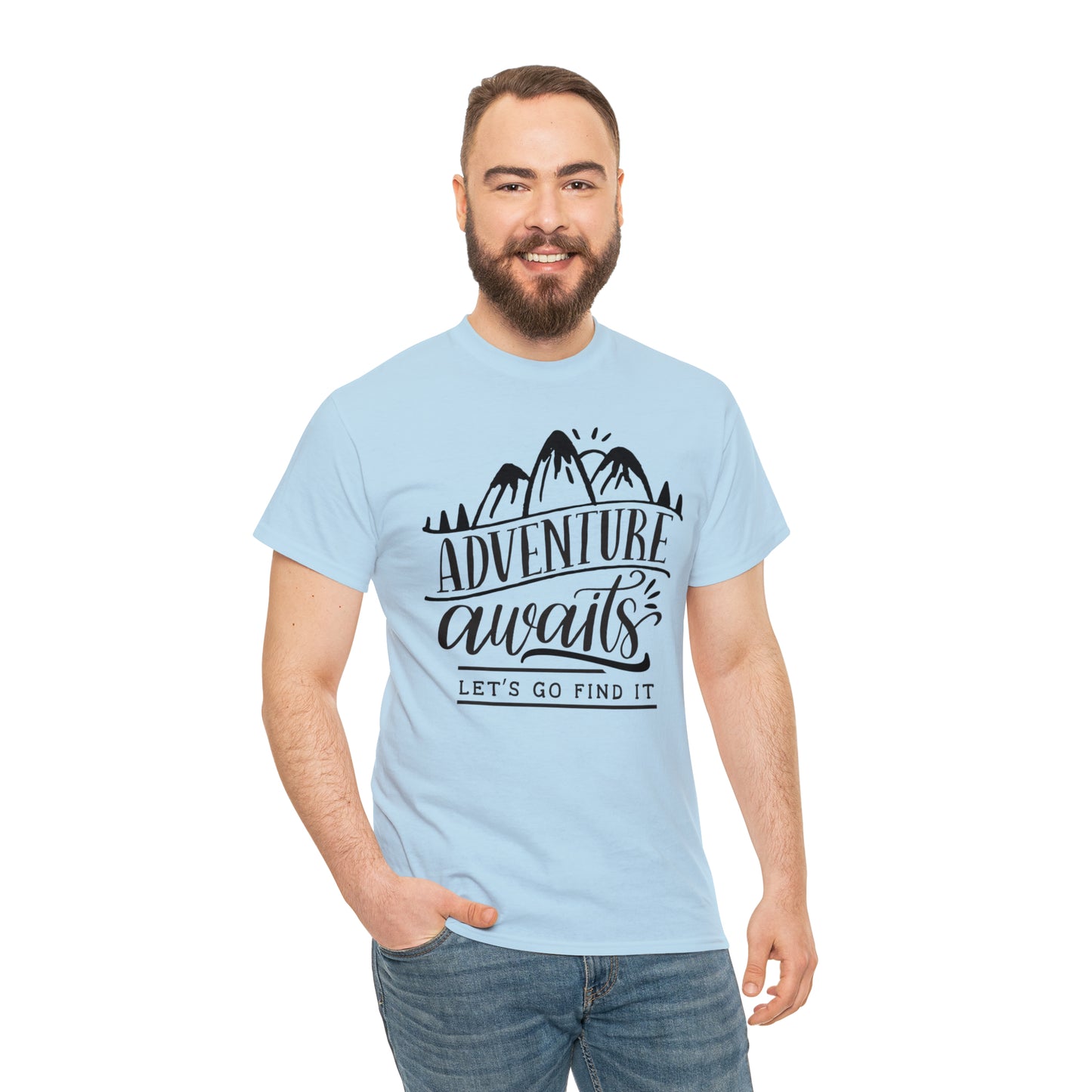 Adventure Awaits Let's Go Find It Tee