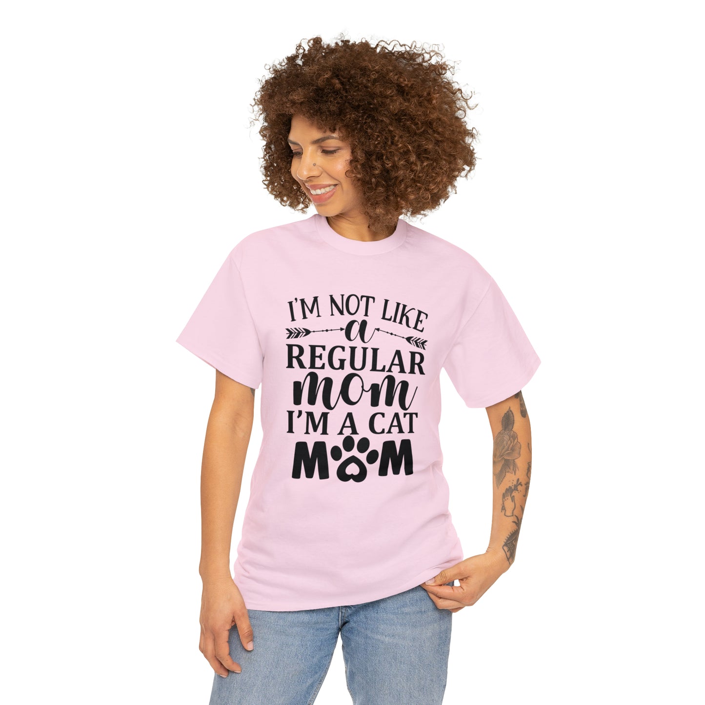 I'm Not Like a Regular Mom I'm a Cat Mom Tee