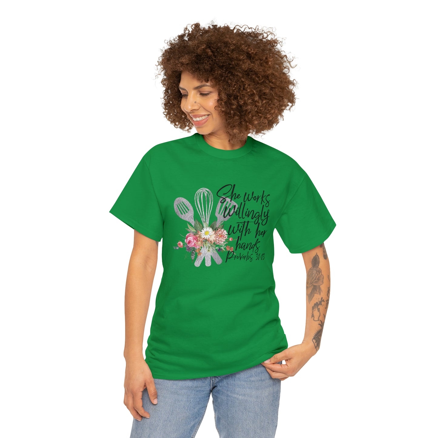 Chef: She Works With Her Hands Tee