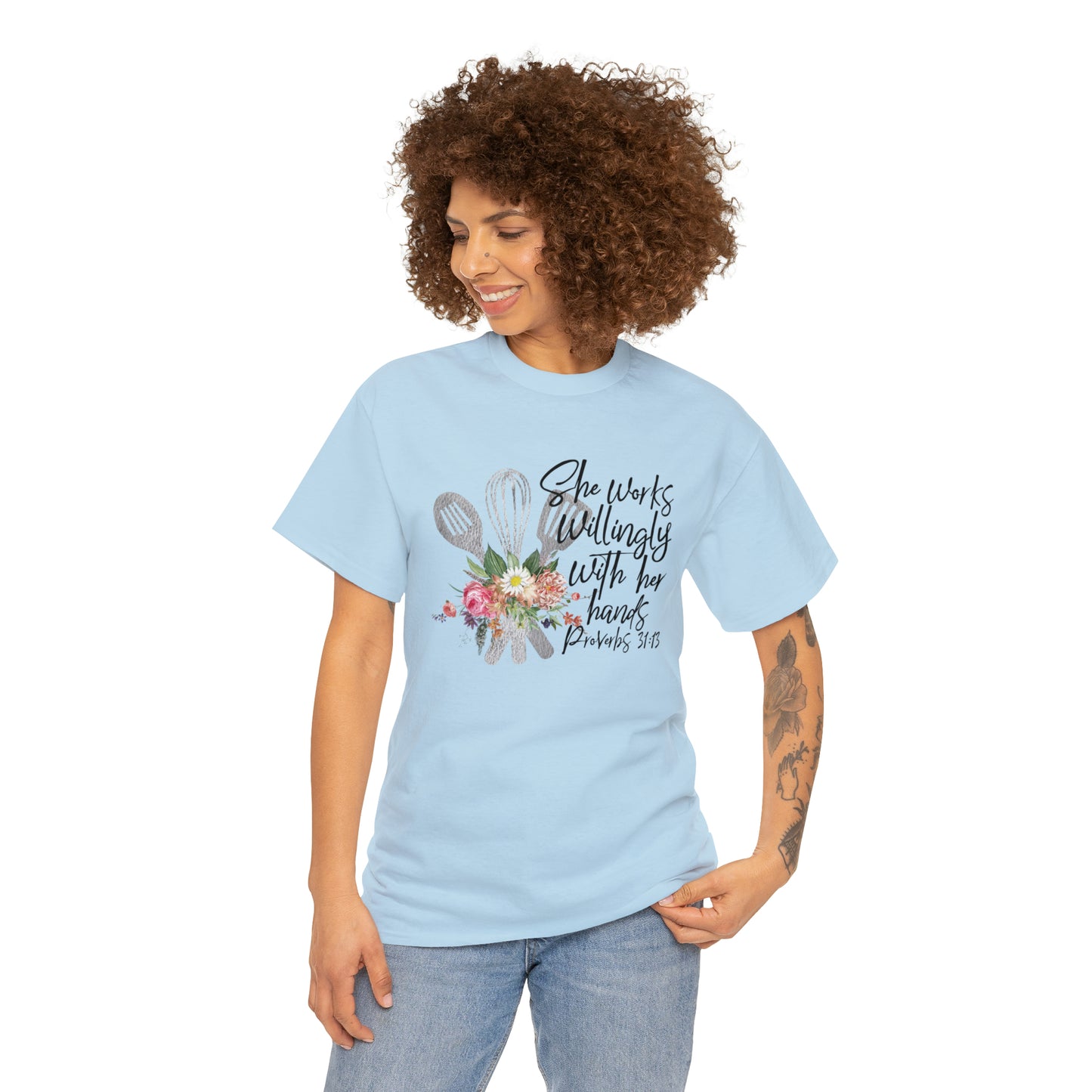 Chef: She Works With Her Hands Tee