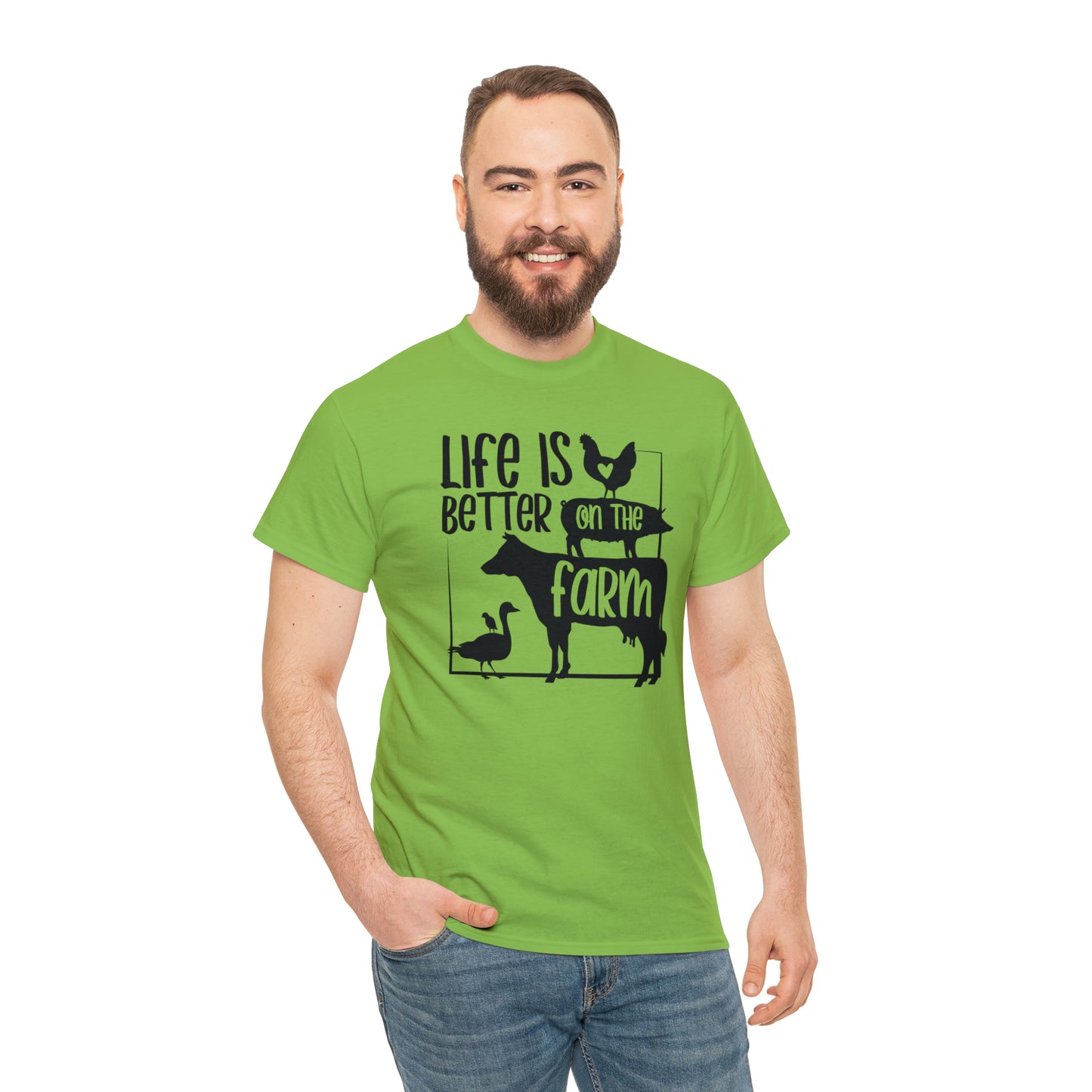 Life is Better on the Farm Unisex Tee