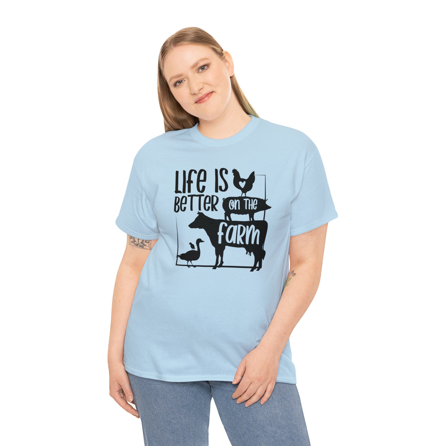 Life is Better on the Farm Unisex Tee