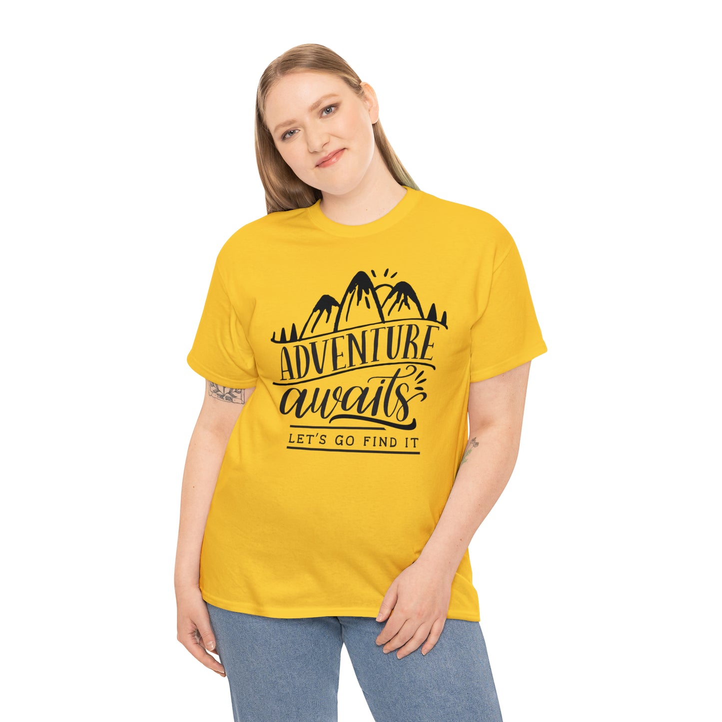 Adventure Awaits Let's Go Find It Tee