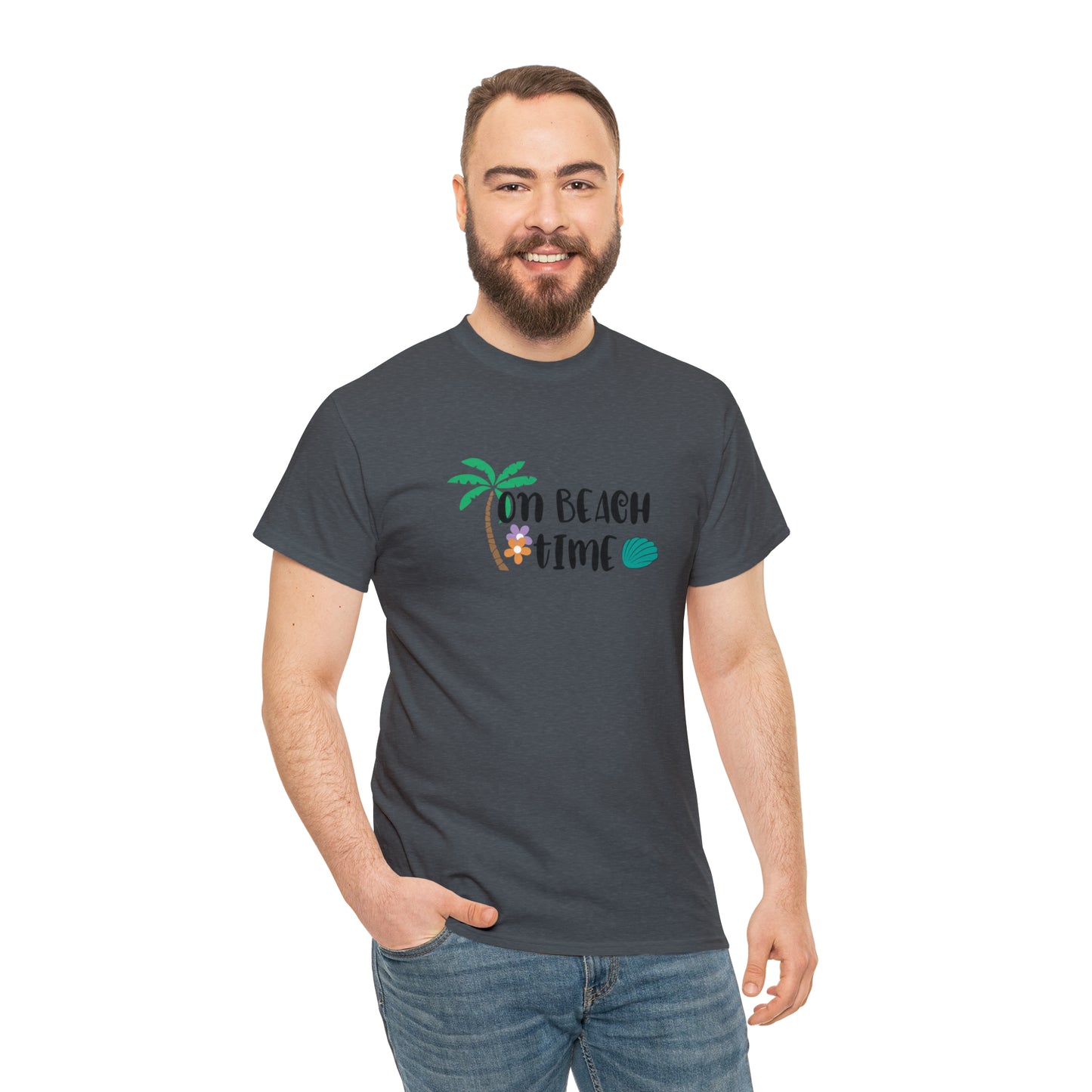 On Beach Time Tee