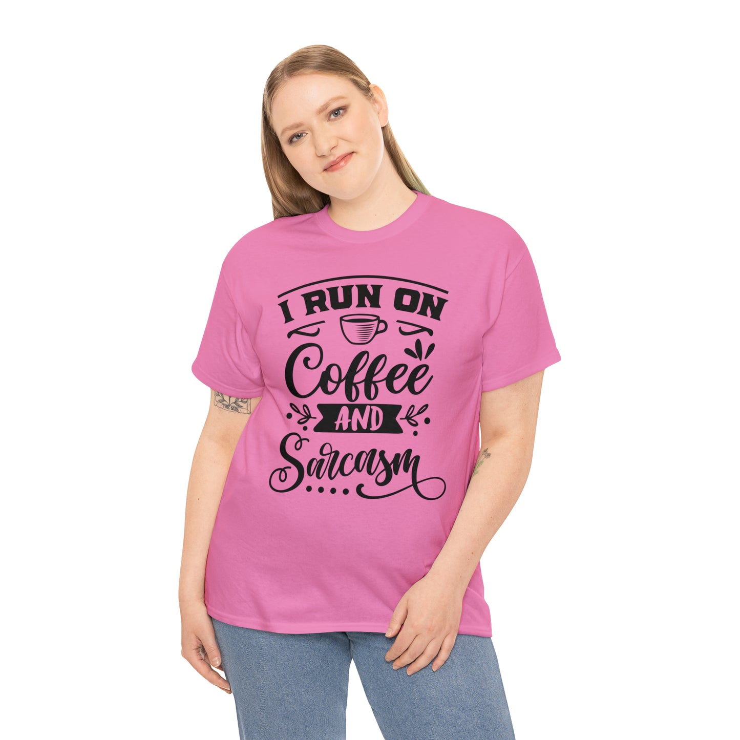 I Run on Coffee and Sarcasm Tee