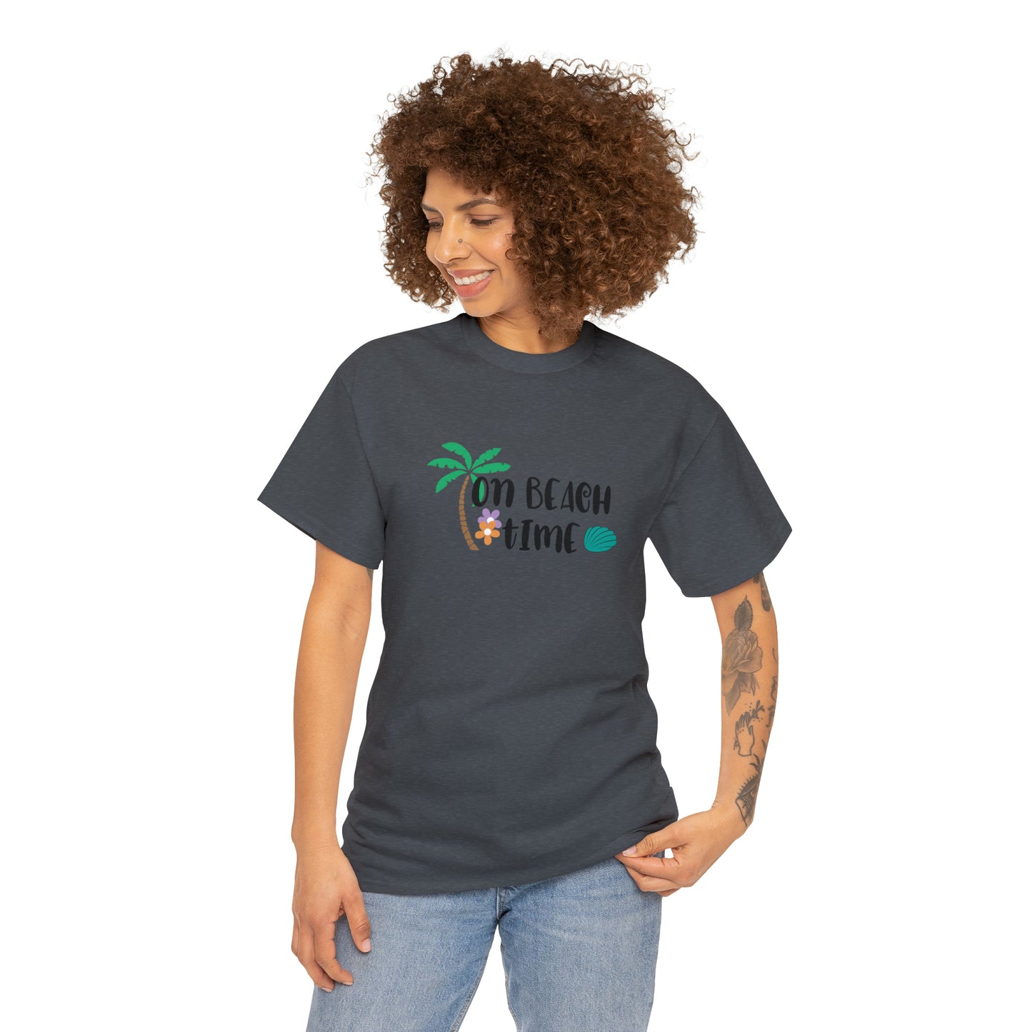 On Beach Time Tee