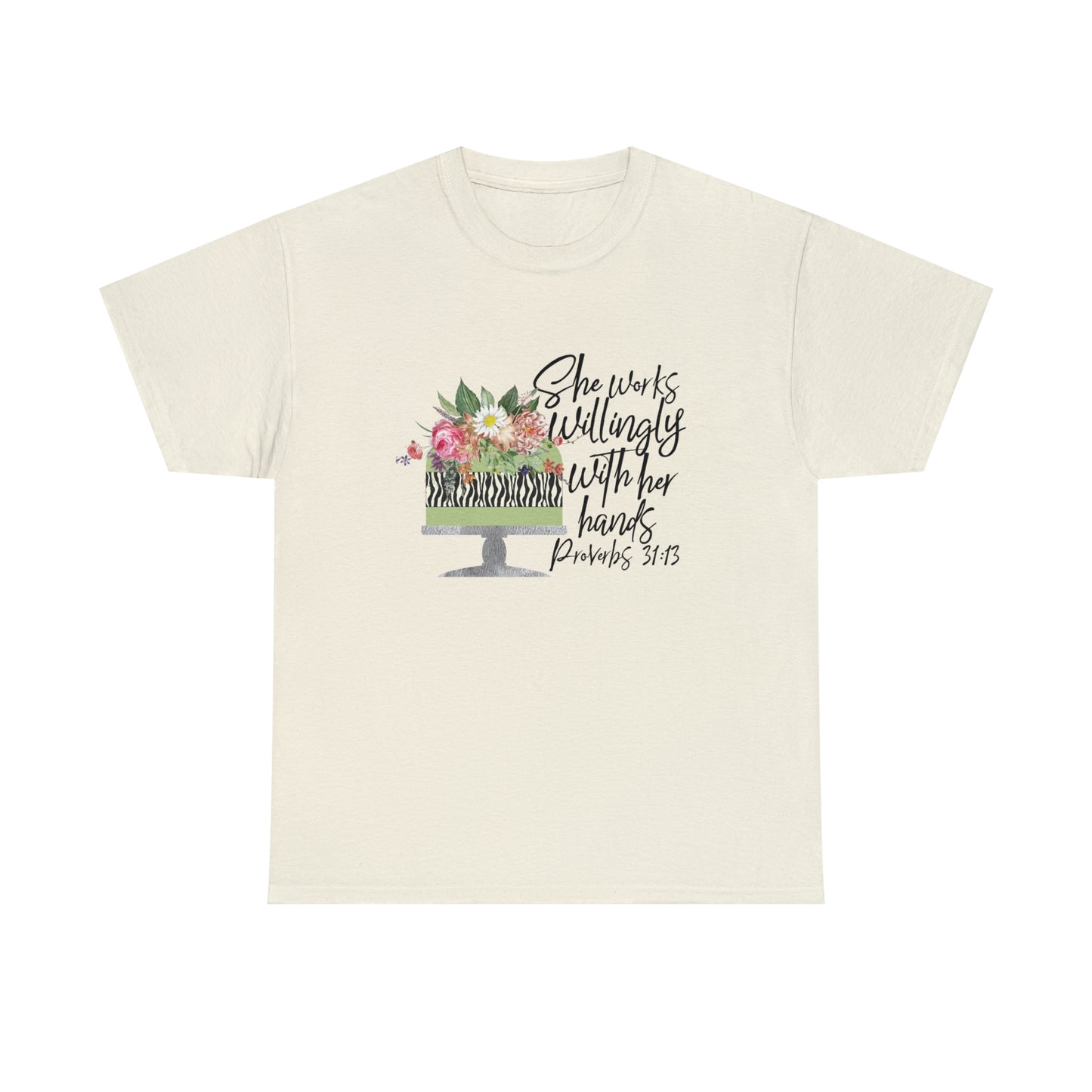 Baker: She Works With Her Hands Tee