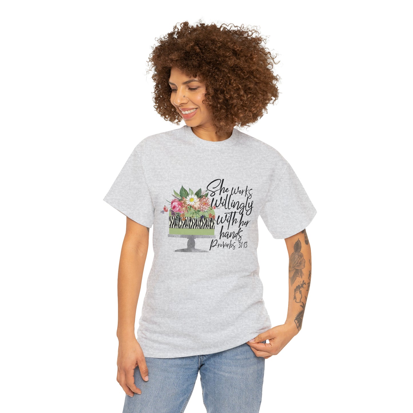 Baker: She Works With Her Hands Tee