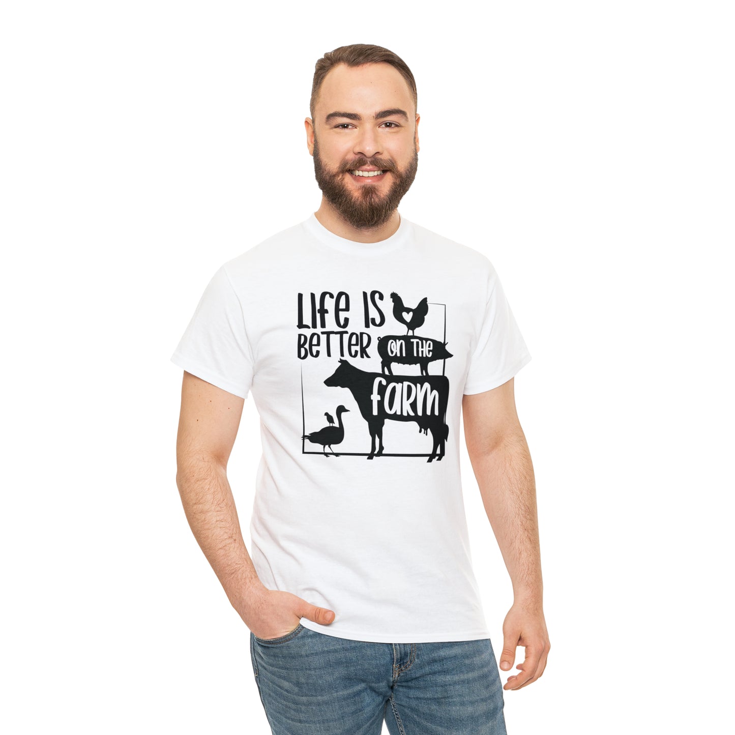 Life is Better on the Farm Unisex Tee