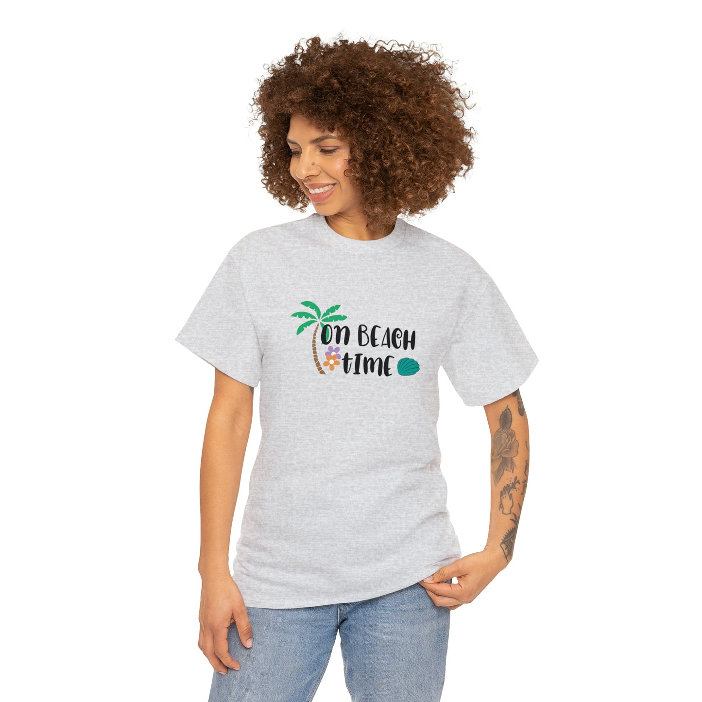 On Beach Time Tee
