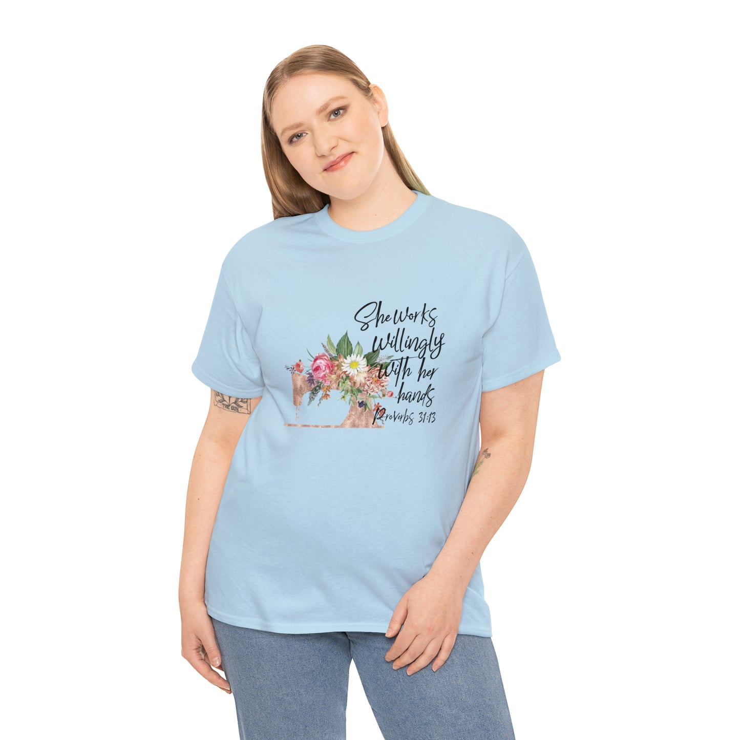 Seamstress: She Works With Her Hands Tee